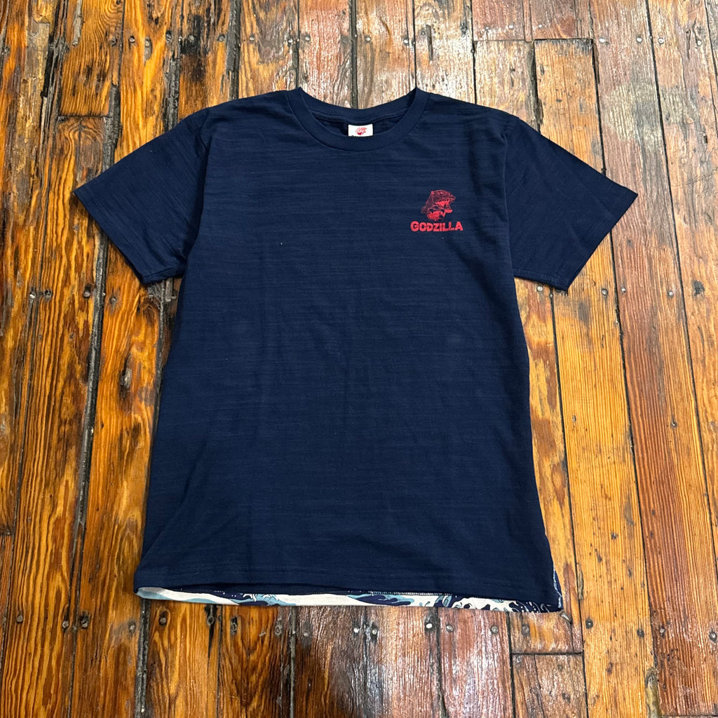 Y2K Godzilla Wave T-shirt Sz M