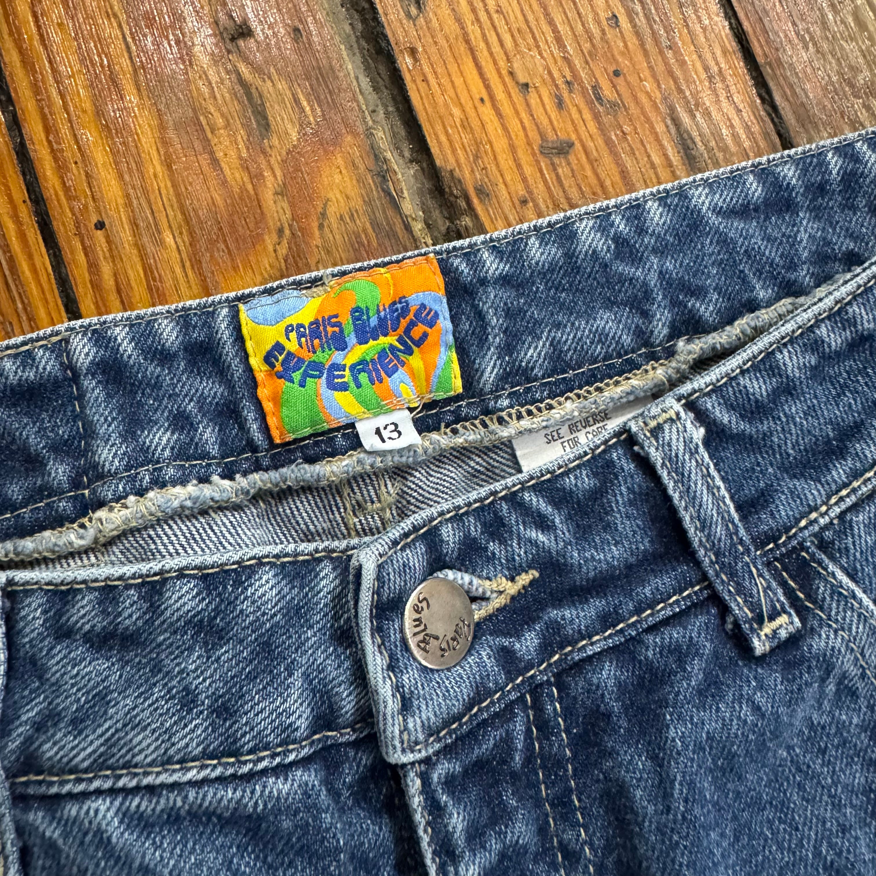 Y2K Paris Blues Experience Denim Jeans Sz 13