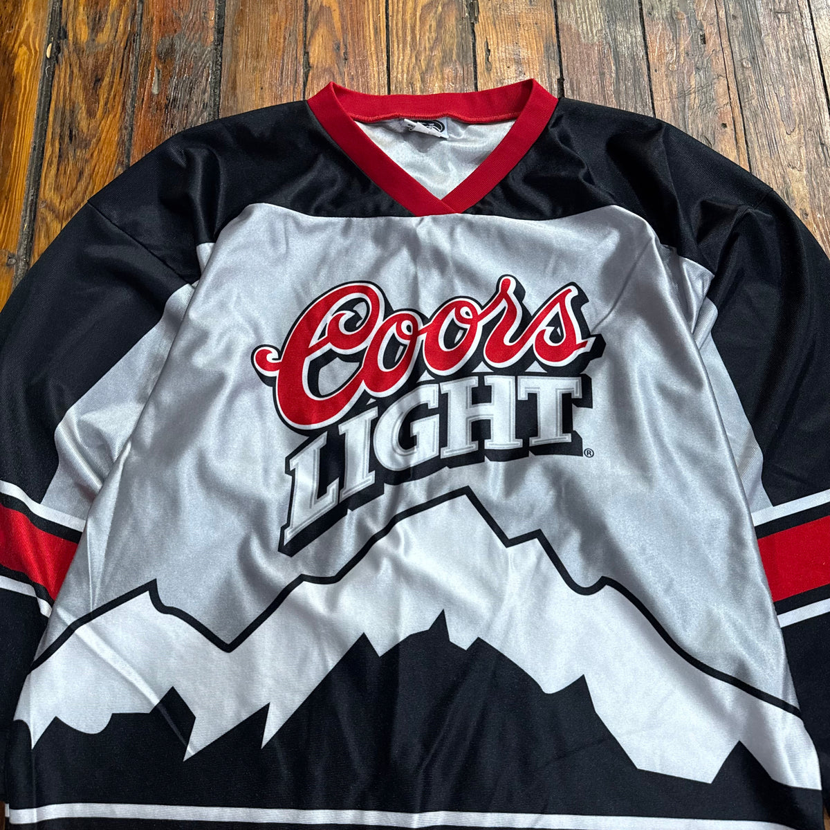 Vintage Coors Light Hockey Jersey Sz XL