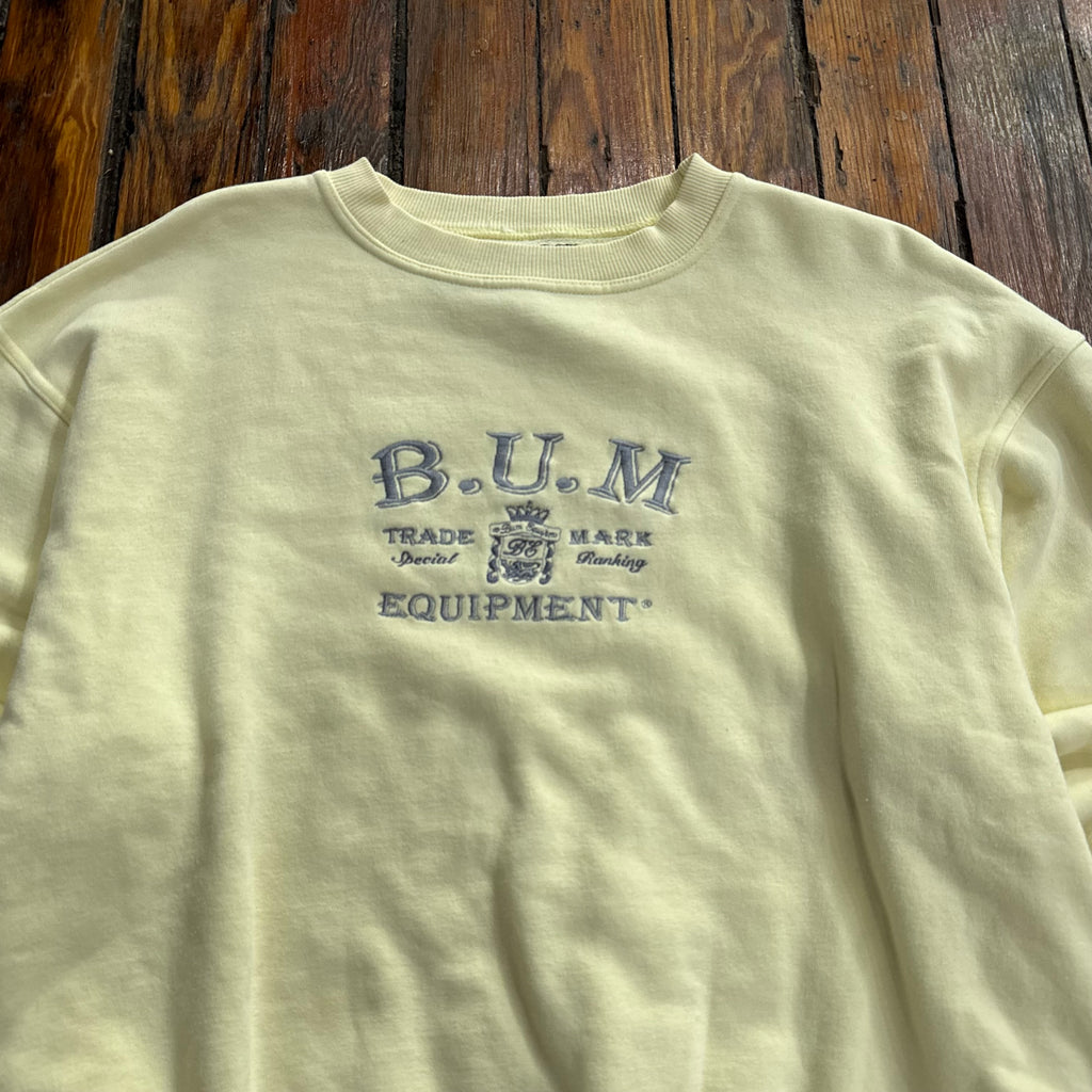 Vintage Bum Equipment Crewneck Sz L