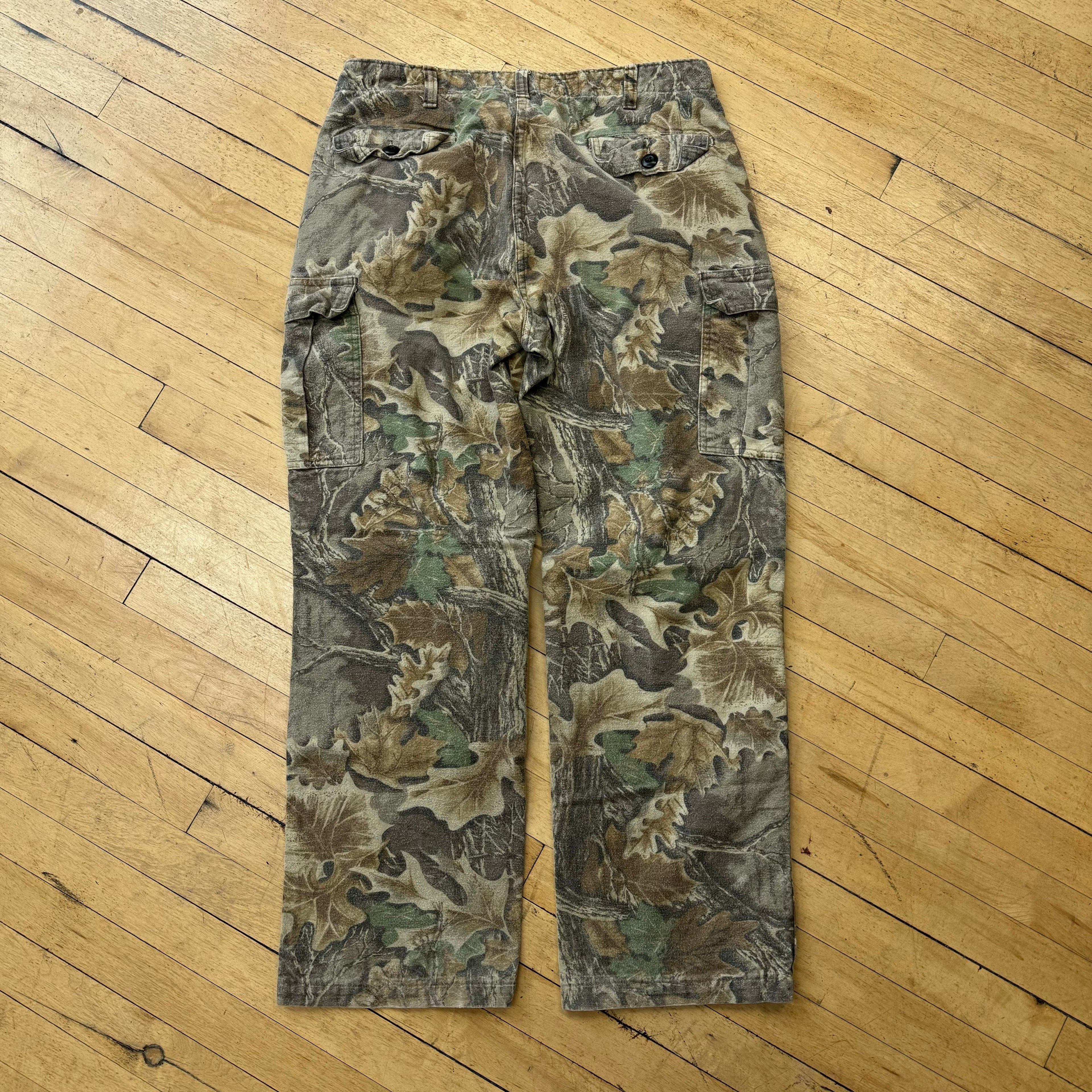 Vintage Cabelas Camo Cargo Pants Sz 36