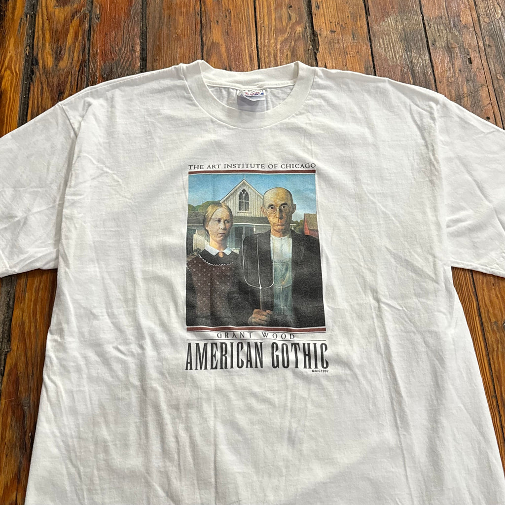Vintage American Gothic T-shirt Sz XL