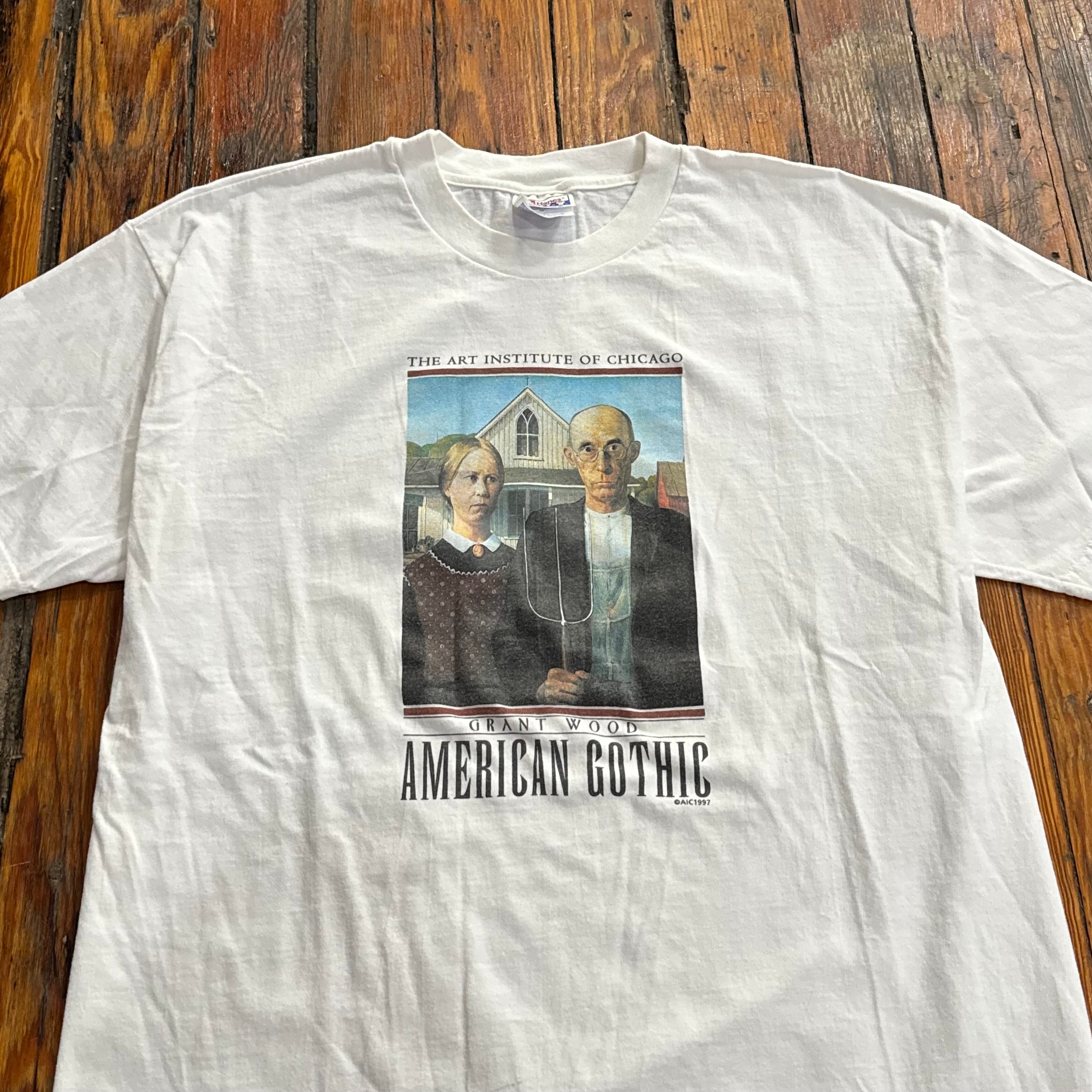 Vintage American Gothic T-shirt Sz XL