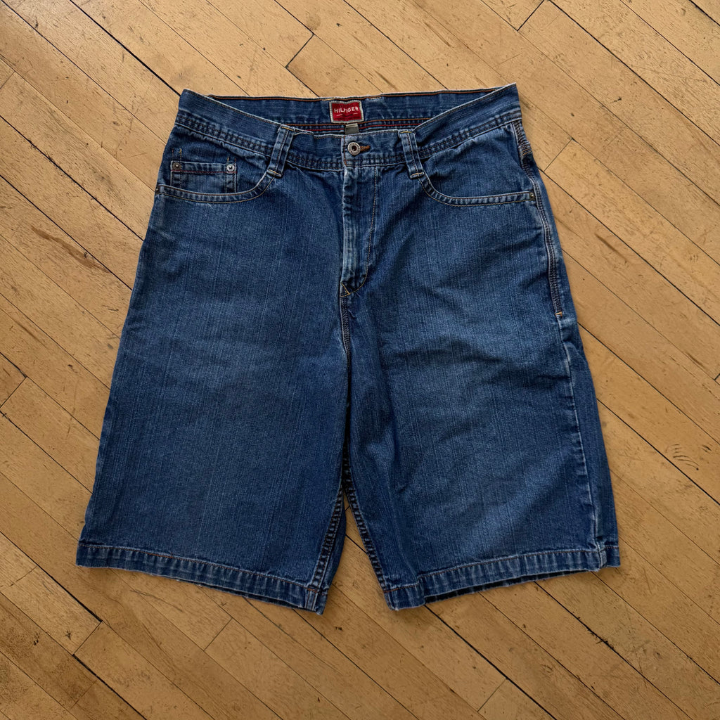 Vintage Tommy Hilfiger Denim Jean Shorts Sz 33