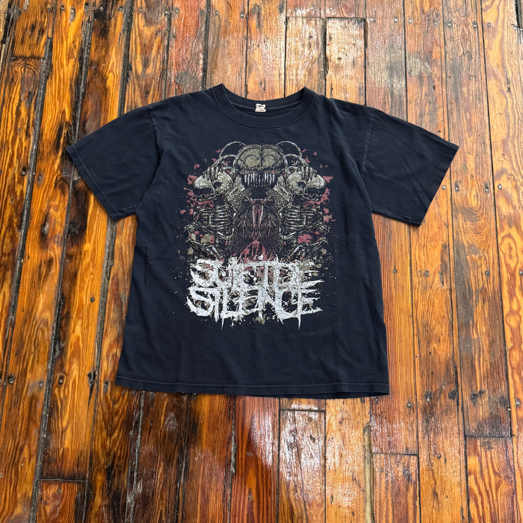 Y2K Sucide Silence T-shirt Sz M