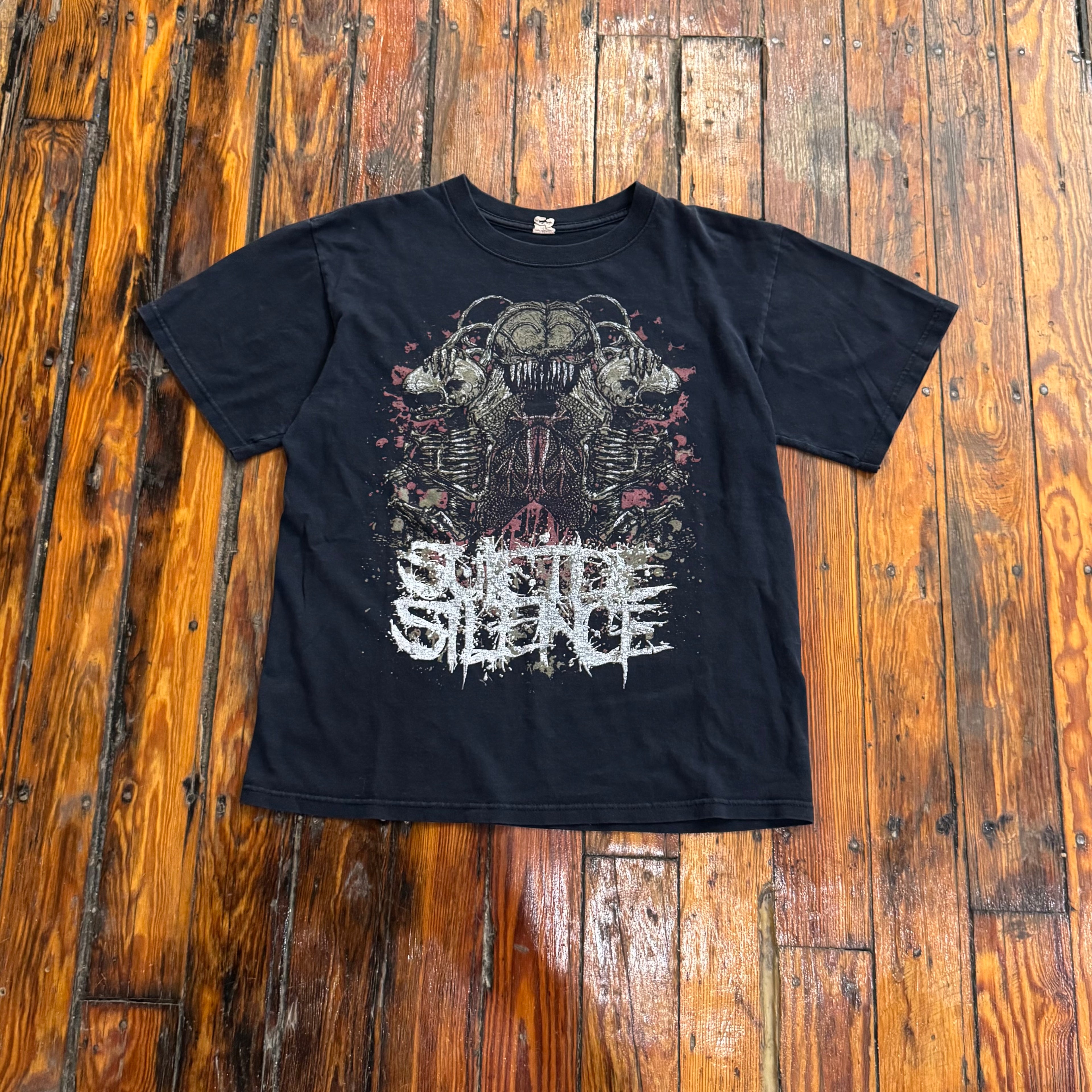 Y2K Sucide Silence T-shirt Sz M