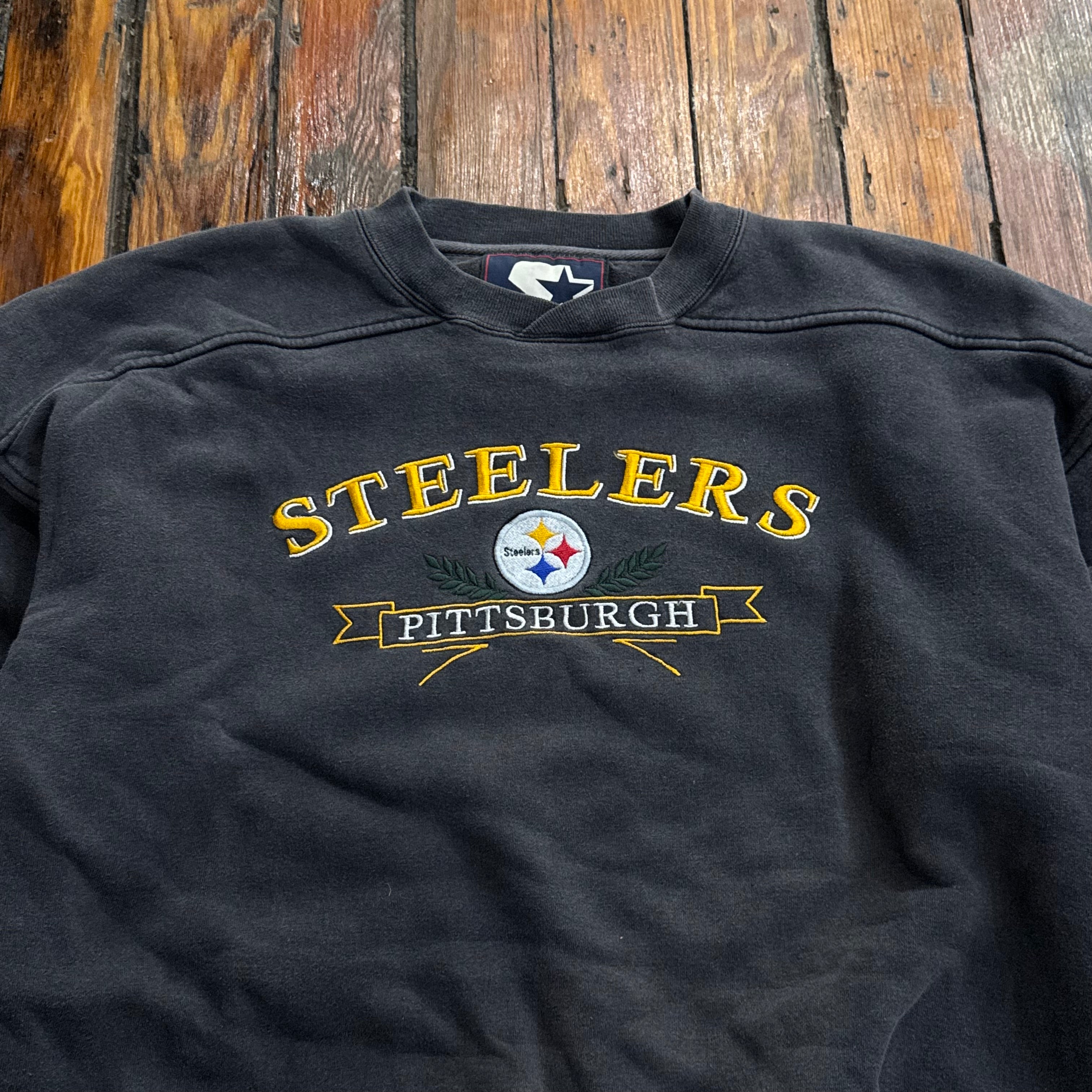 Vintage Starter Pittsburg Steelers Crewneck Sz L