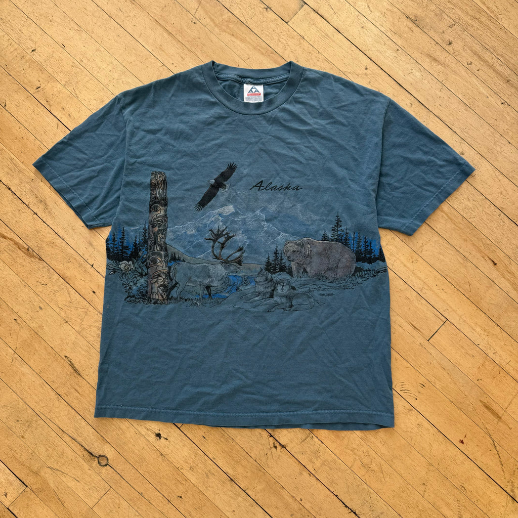 Vintage Alaska Nature T-shirt Sz XL