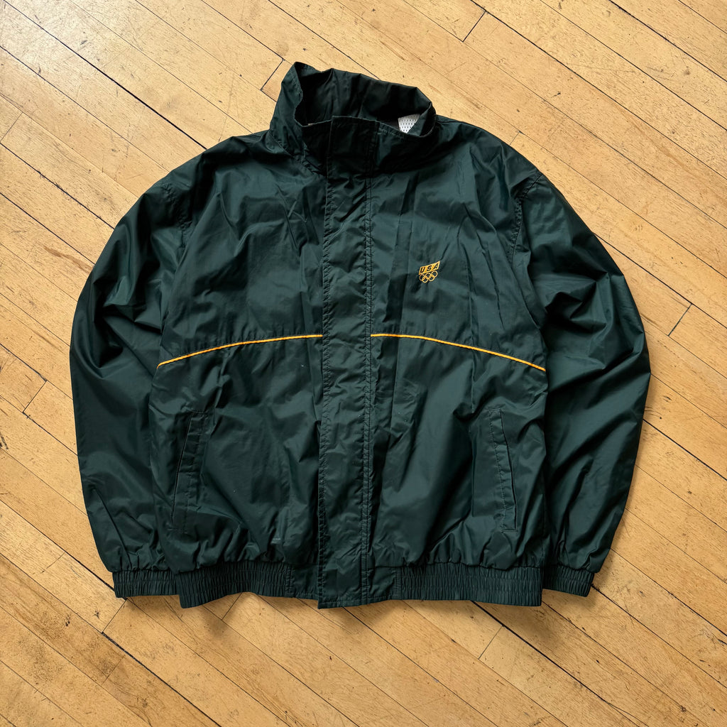 Vintage USA Olympics Windbreaker Jacket Sz L