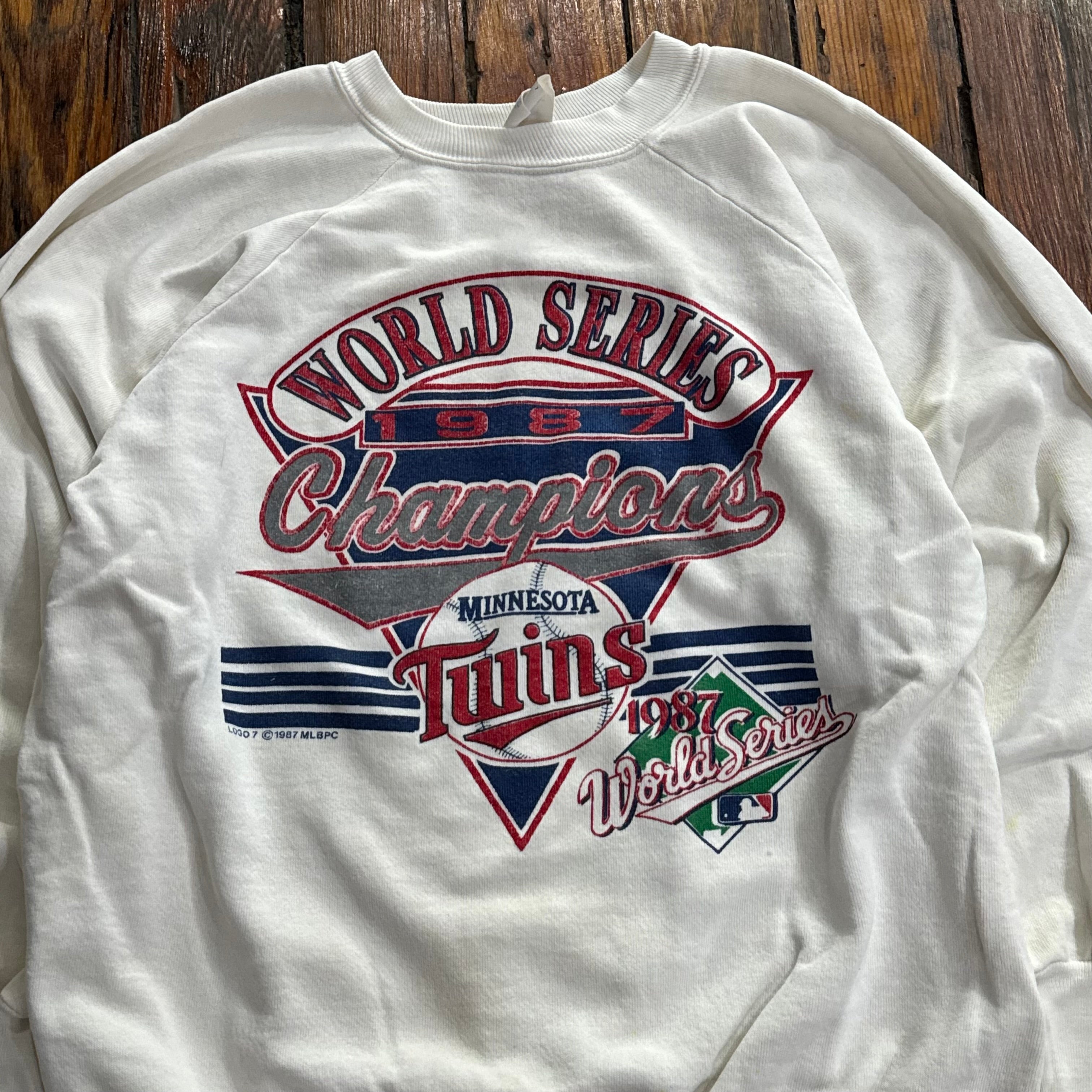 Vintage Twins World Series  Crewneck Sz S