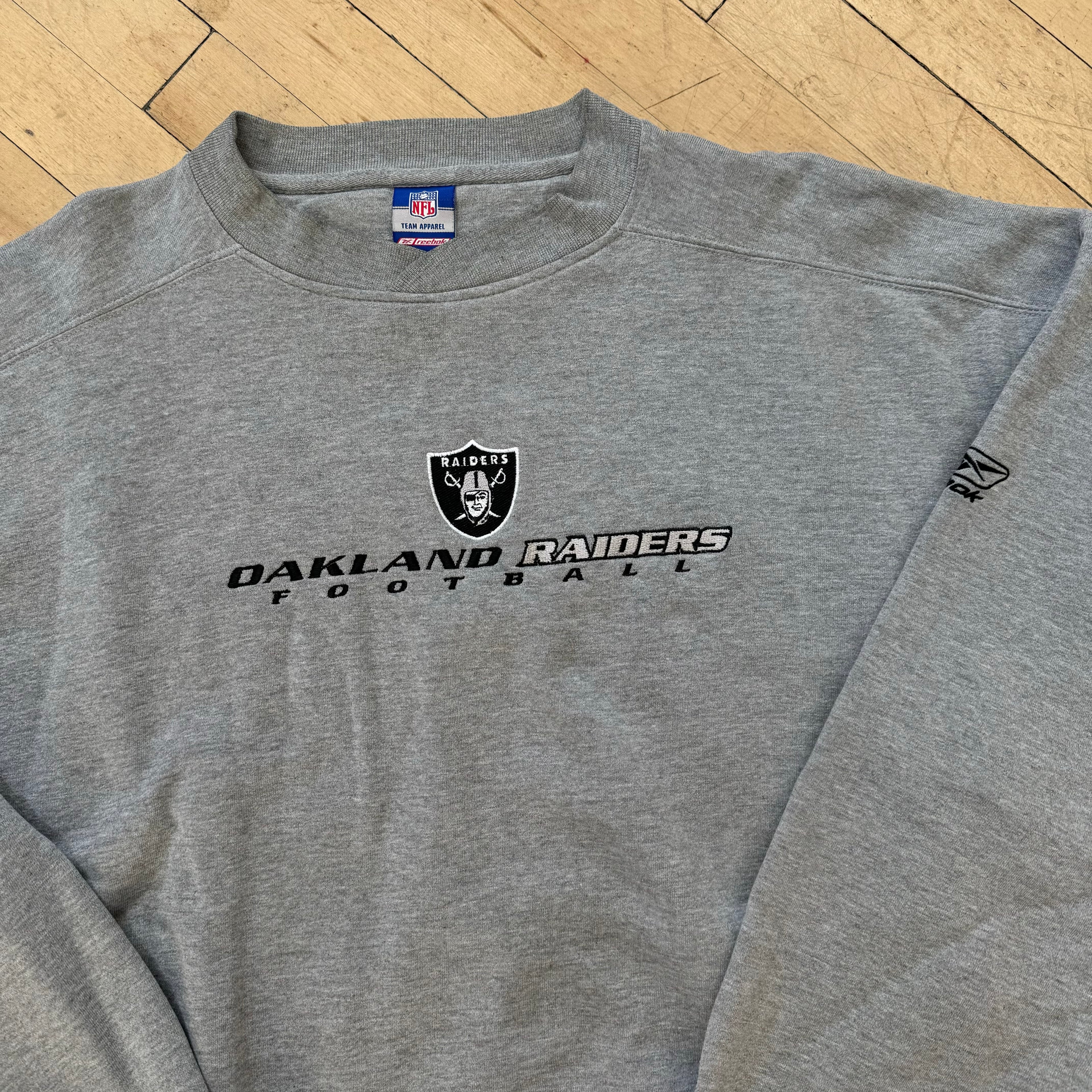 Vintage Oakland Raiders Reebok Crewneck Sz XL