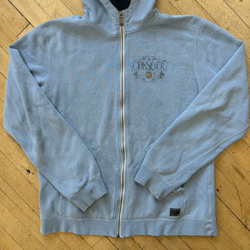 Y2K Quicksilver Zip-Up Jacket Sz L