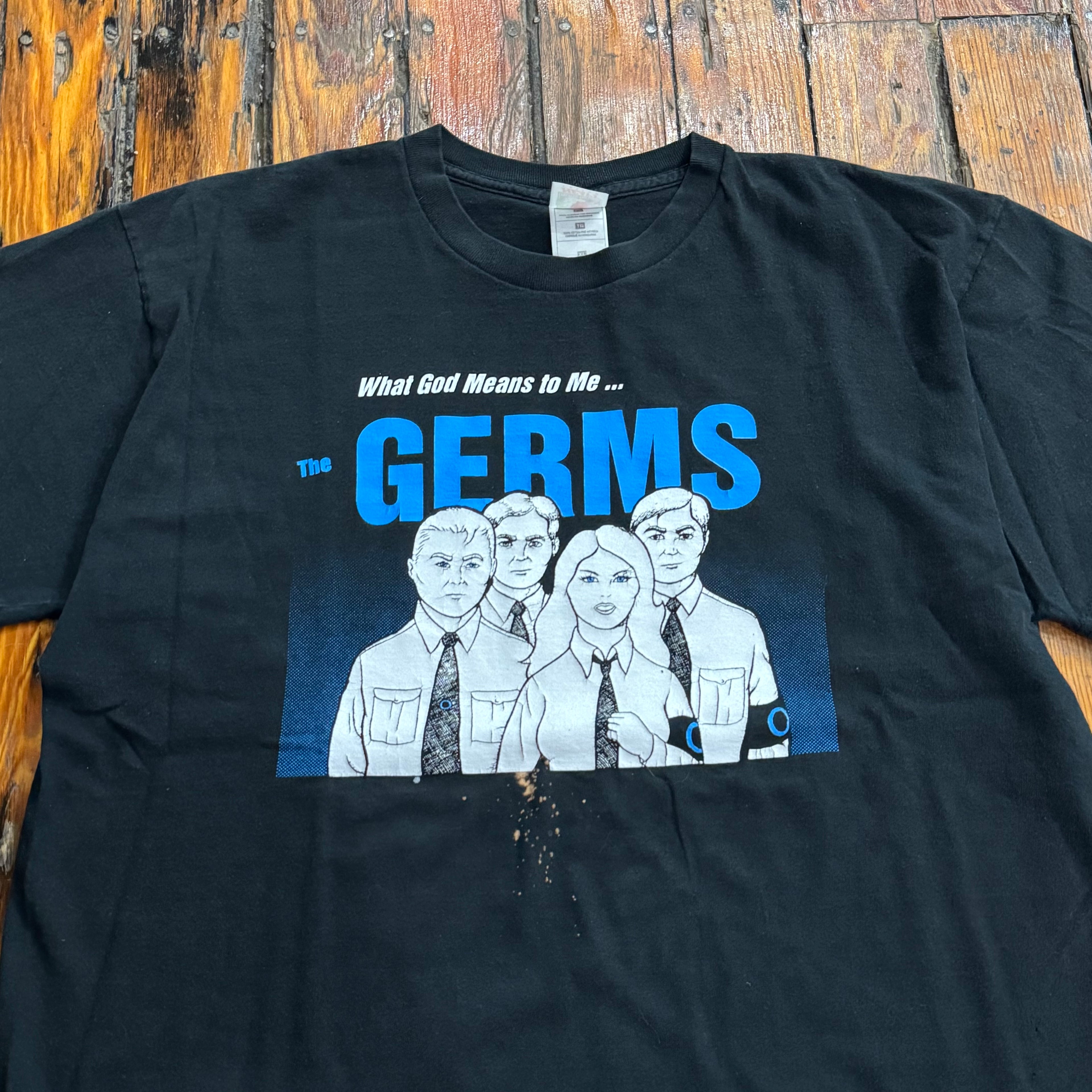 Vintage Germs T-shirt Sz XL