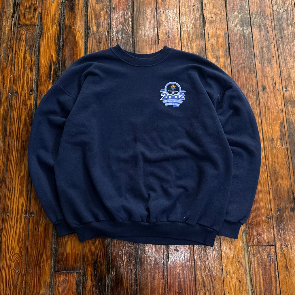 Vintage Salt Lake City Olympics CrewNeck Sz L