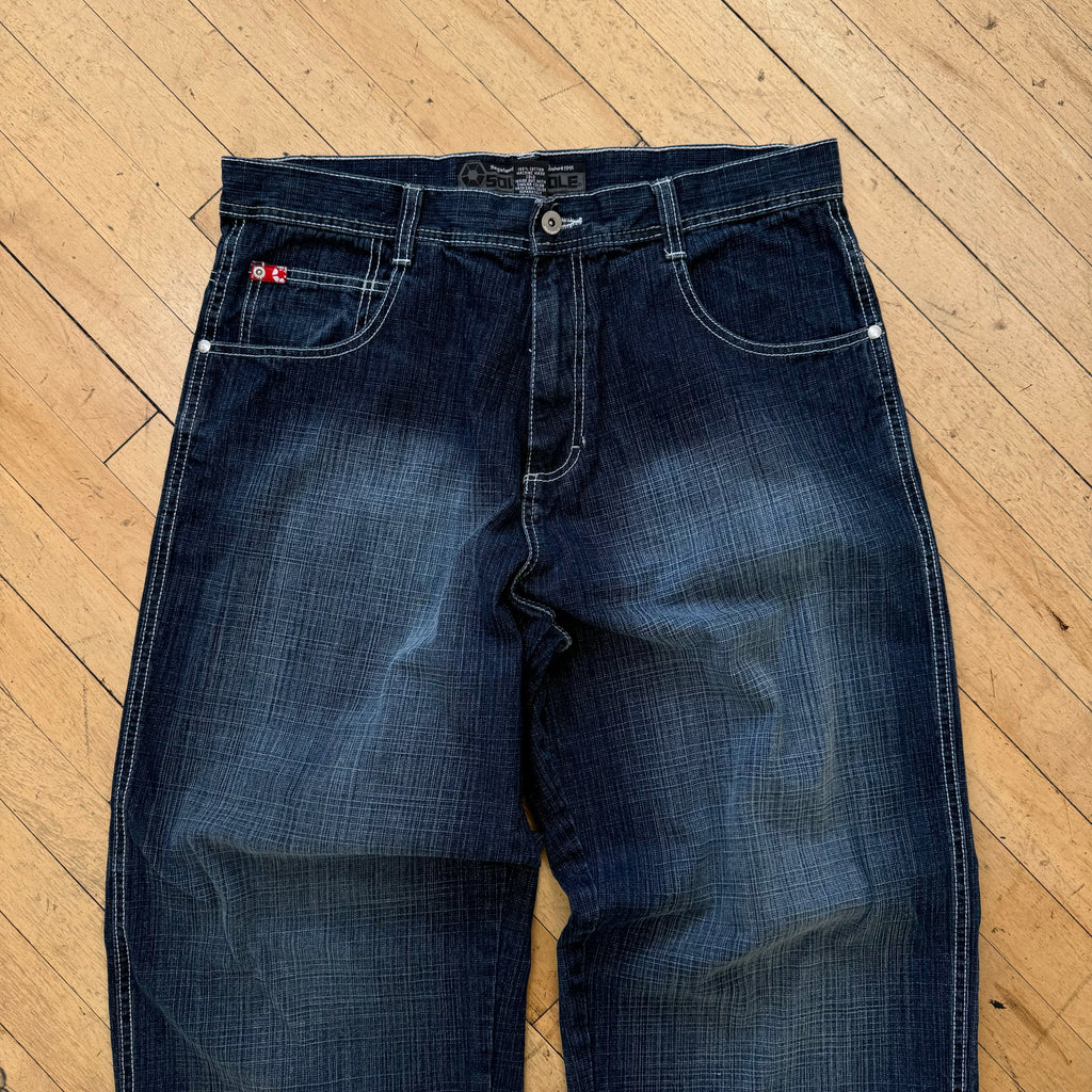 Y2K Baggy SouthPole Denim Jeans Sz 36