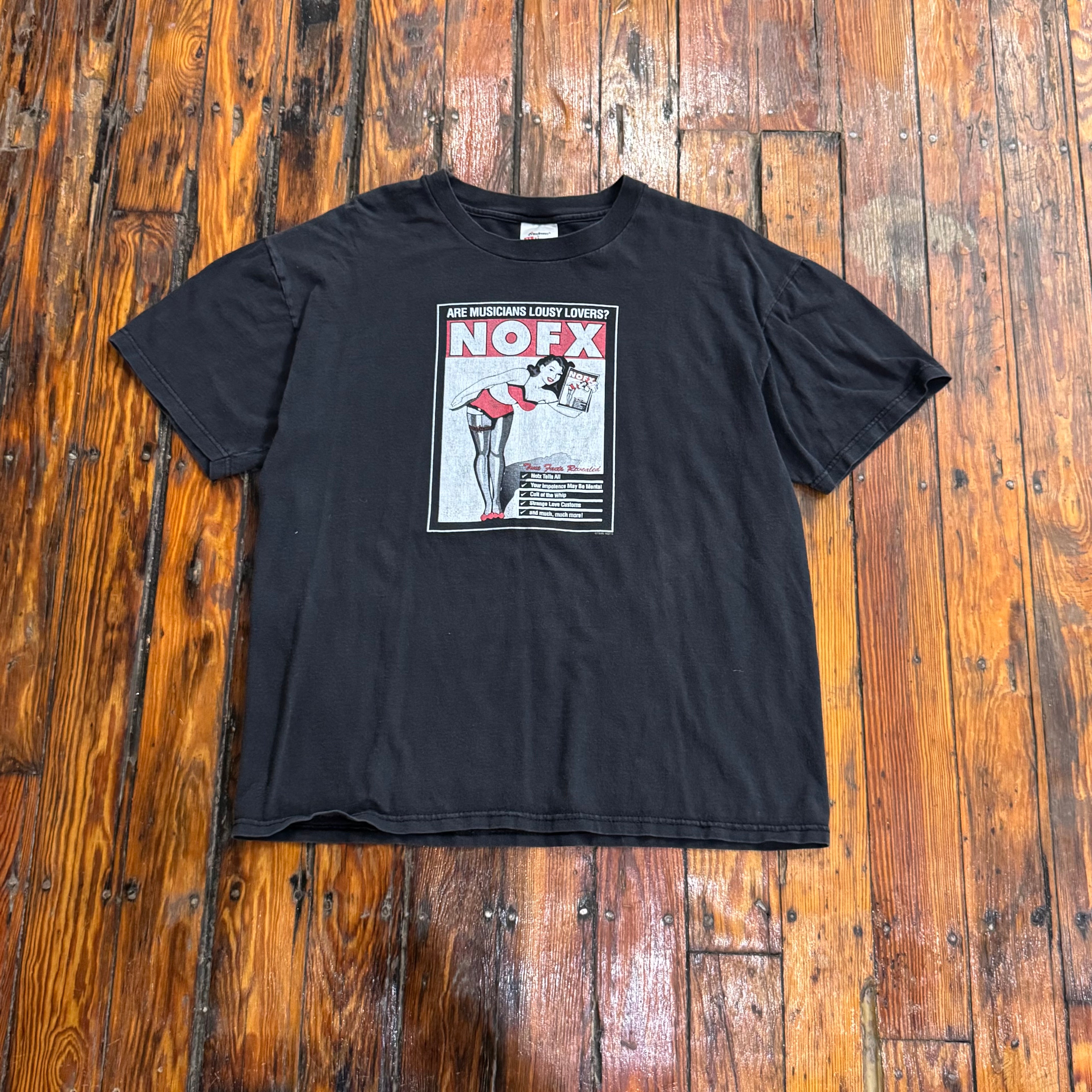 Vintage NOFX Saved my Sex Life T-shirt Sz L