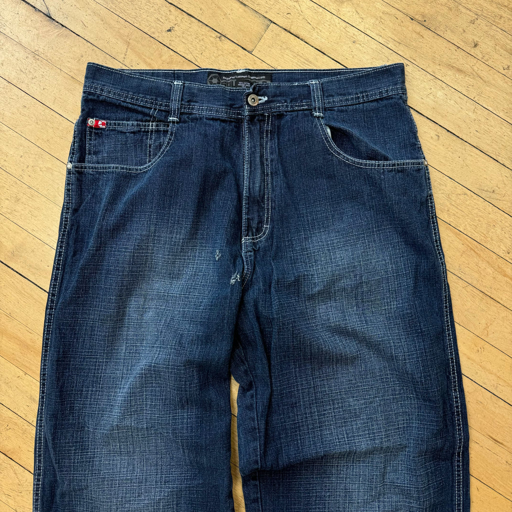 Y2K Dark Wash South Pole Denim Jeans Sz 38