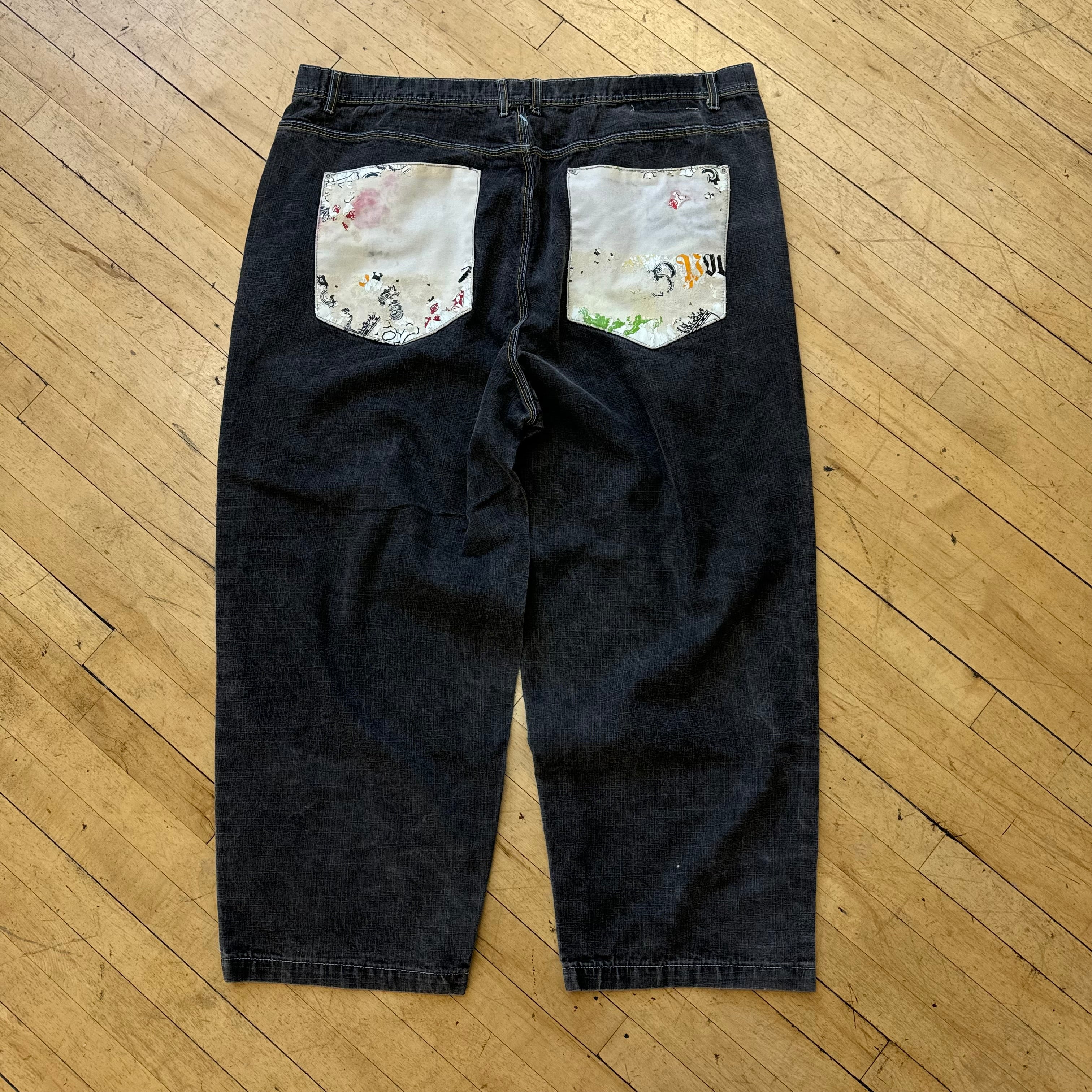 Y2K SouthPole Baggy Denim Jeans Sz 52