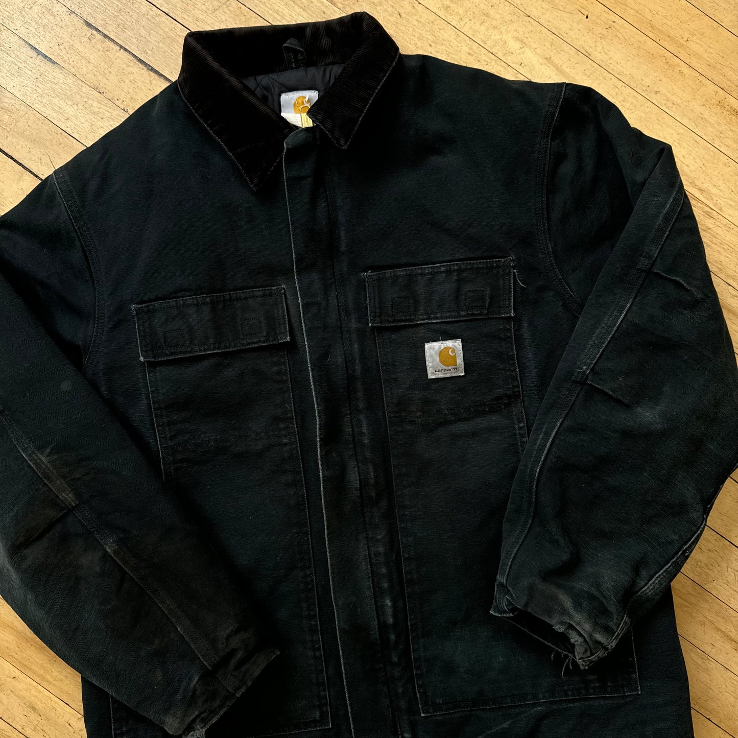 Vintage Carhartt BLK Chore Jacket Sz XL