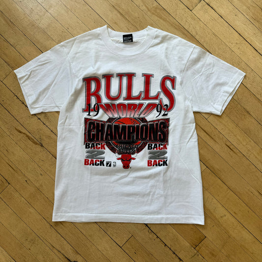 Vintage Chicago Bulls Back to Back T-shirt Sz M