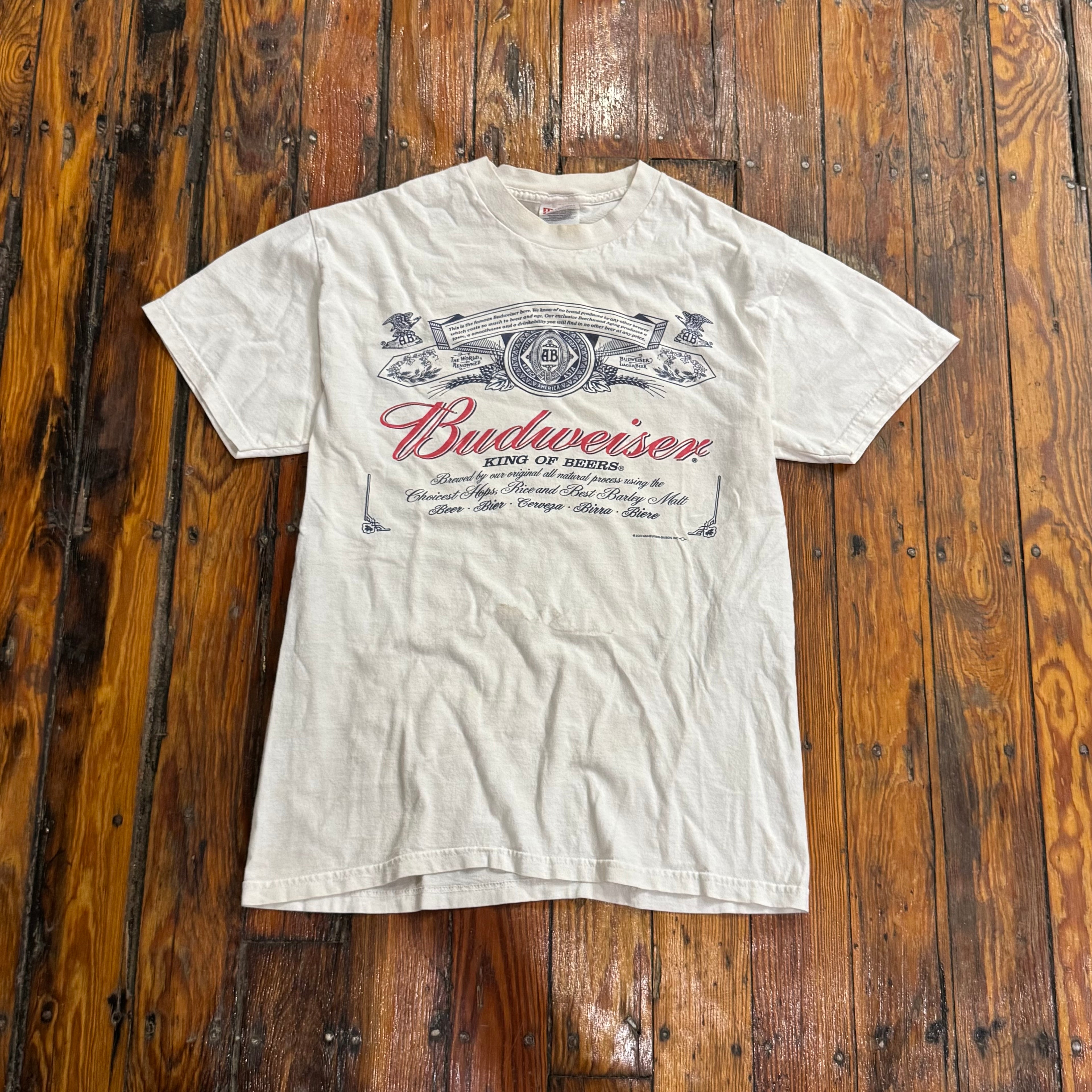 Vintage Budweiser King Of Beers T-shirt Sz M
