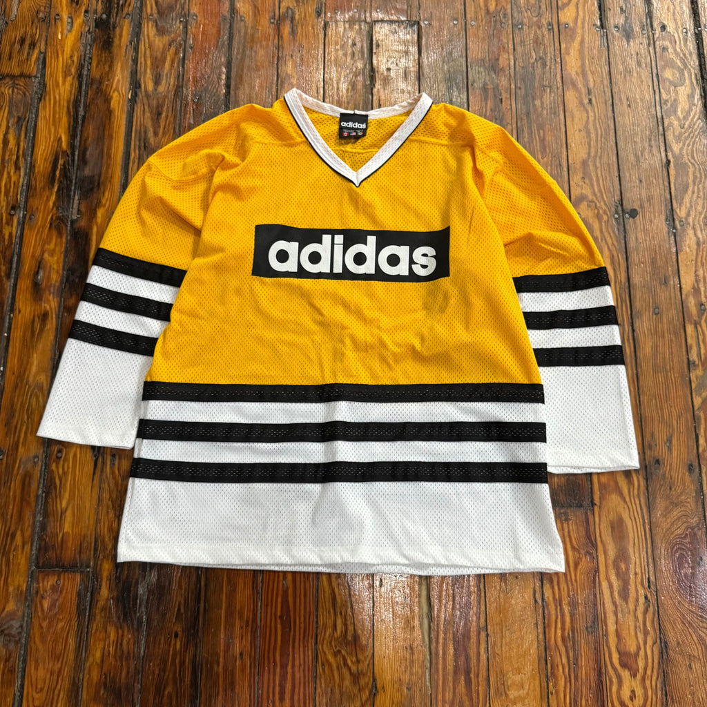 Vintage Adidas Hockey Jersey Sz XL