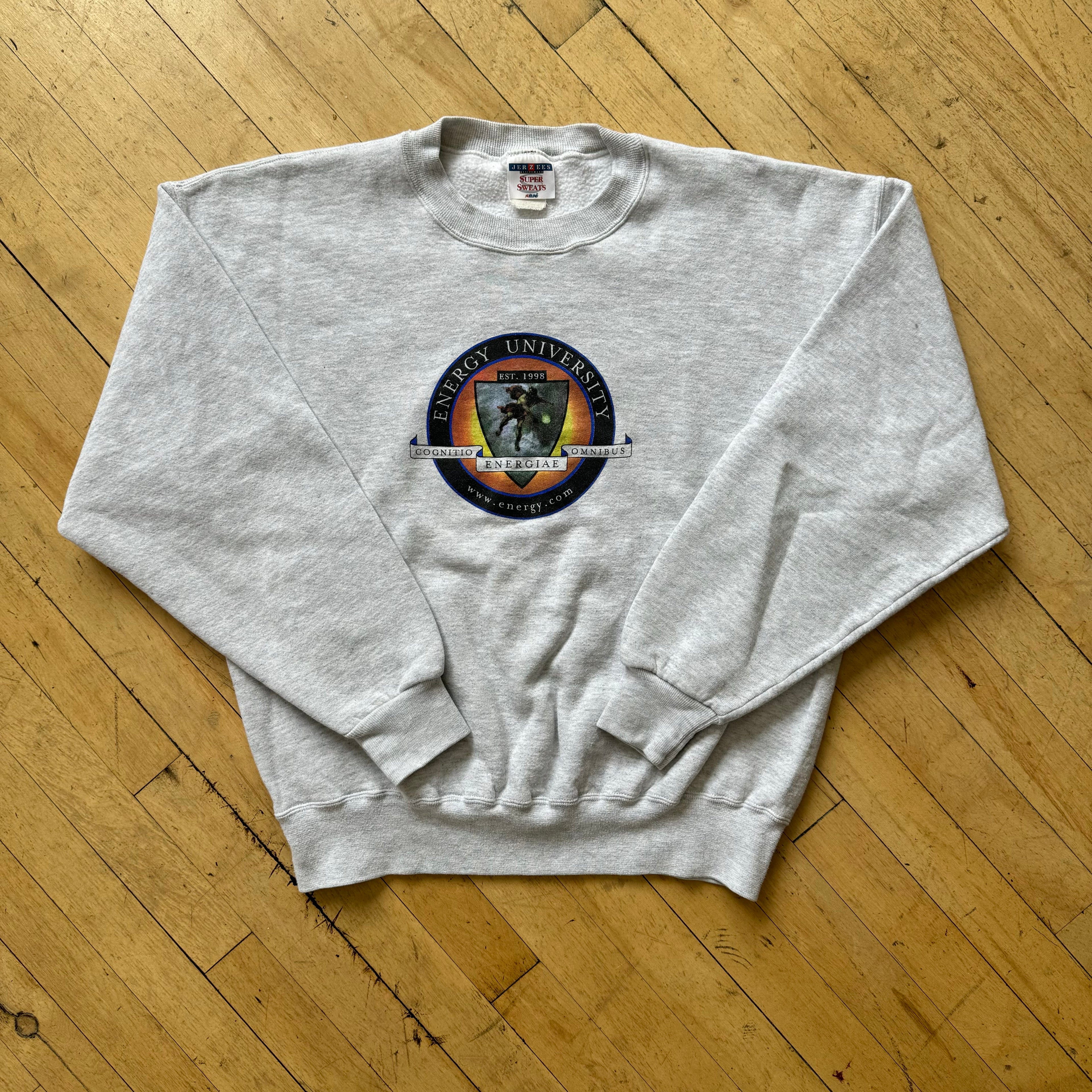 Vintage Energy University CrewNeck Sz L