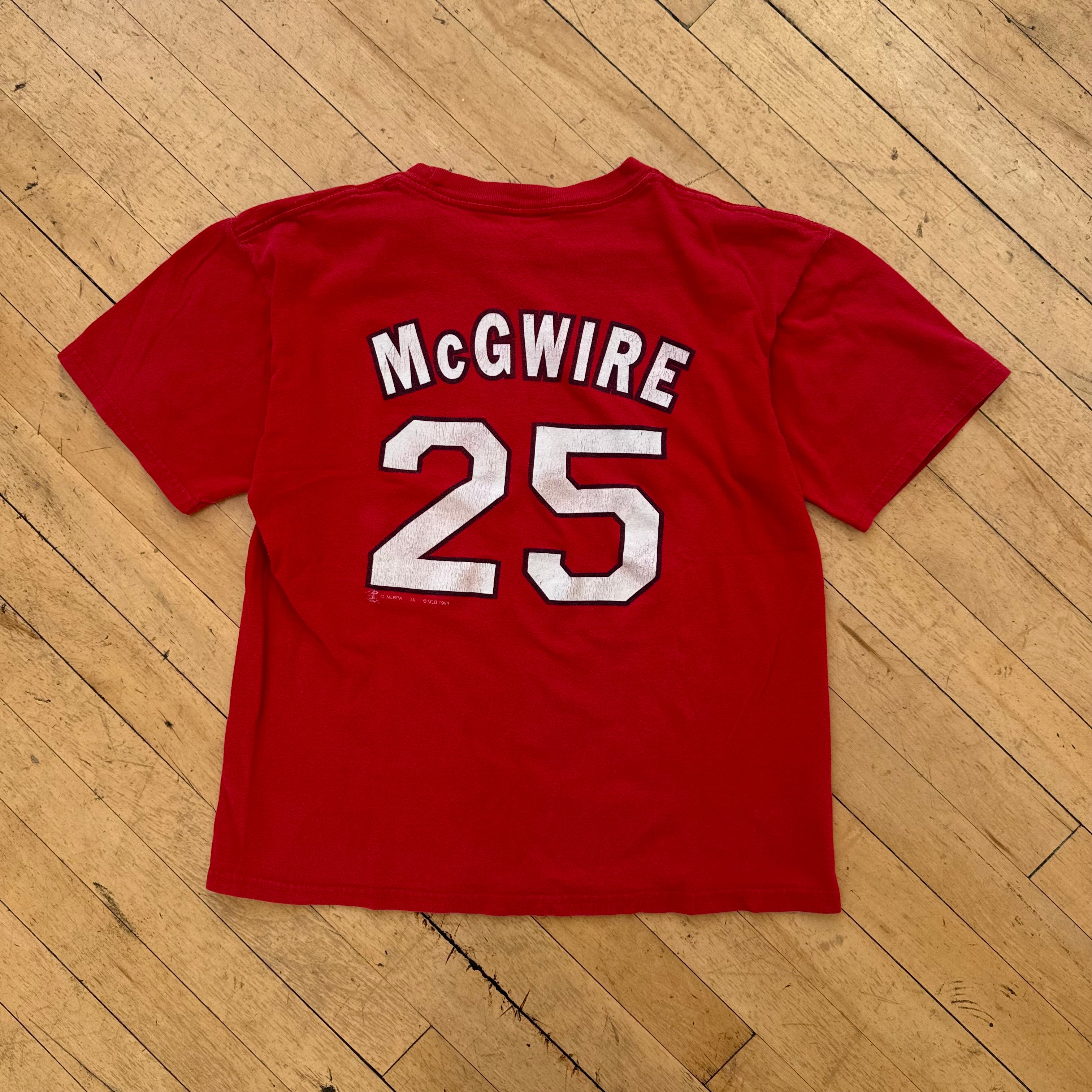Vintage St. Louis McGwire T-shirt Sz YTH XL