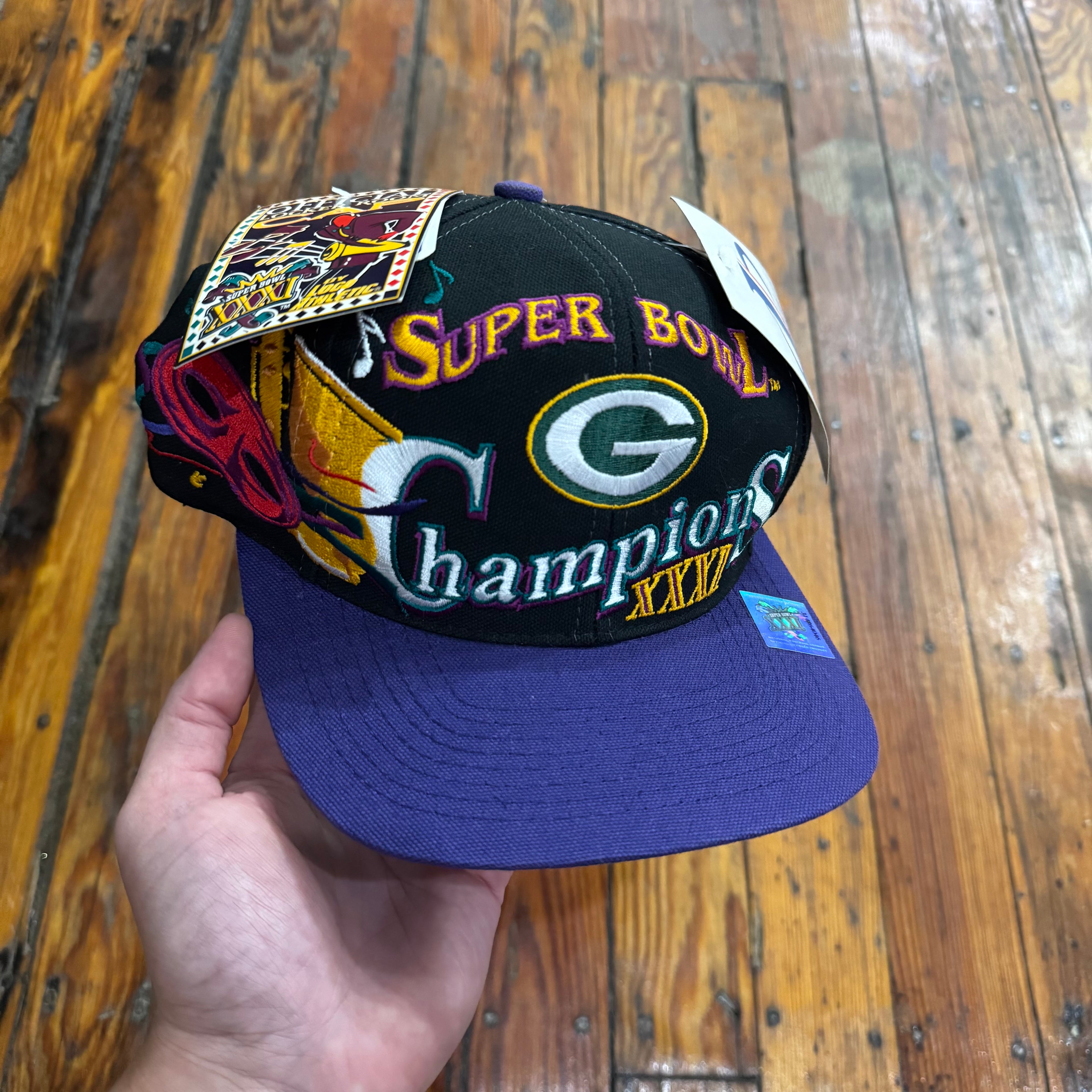 Vintage Green Bay Packers Super Bowl Hat