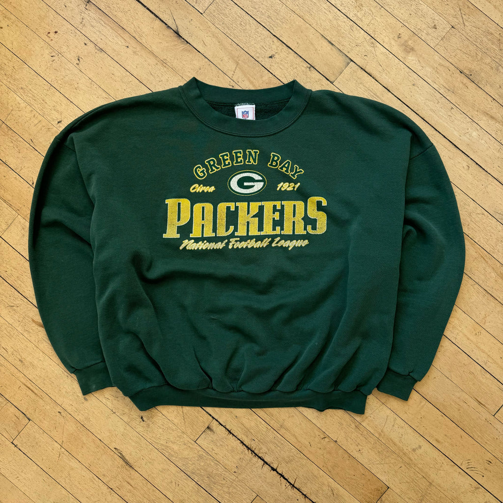 Vintage NFL GreenBay Packers CrewNeck Sz XL