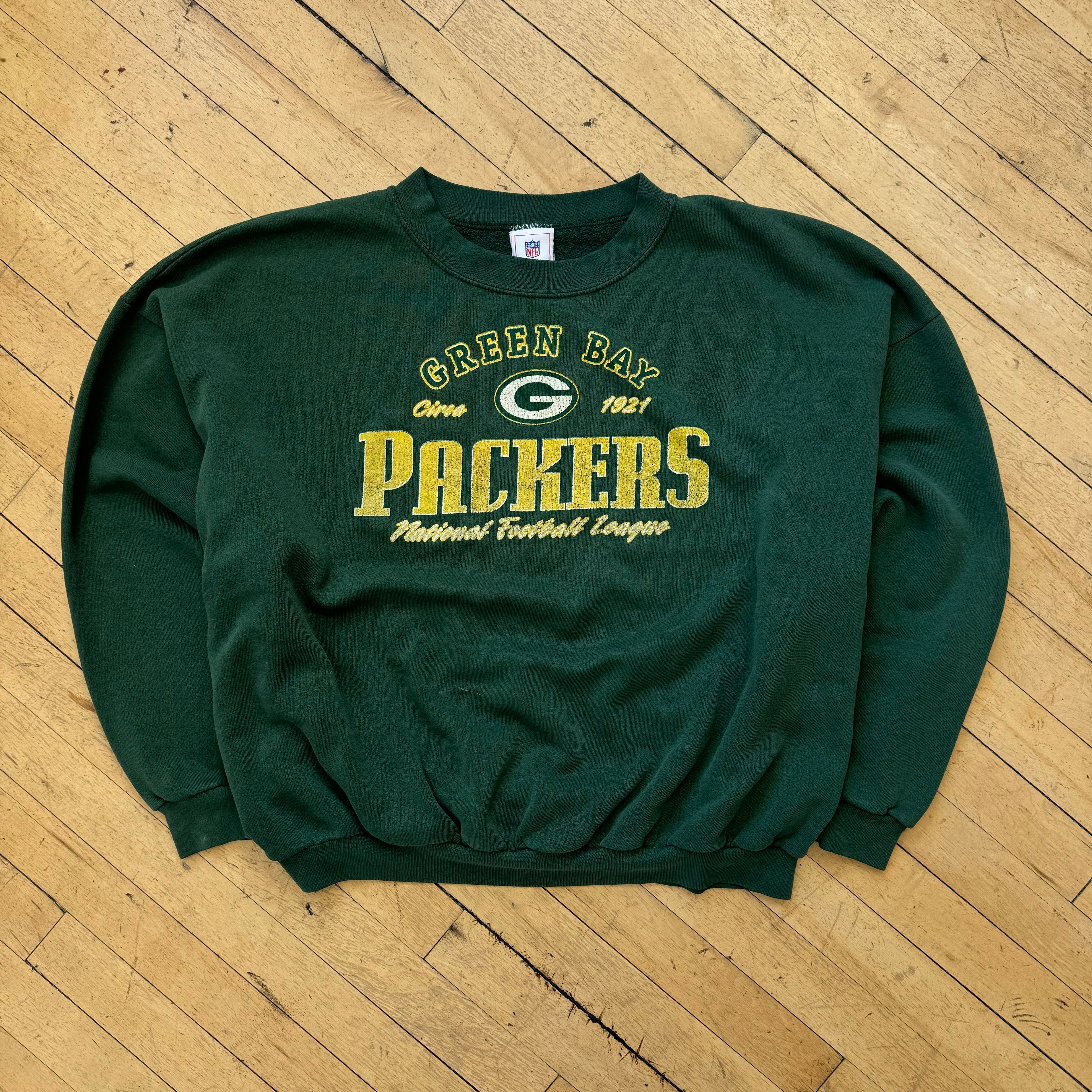 Vintage NFL GreenBay Packers CrewNeck Sz XL