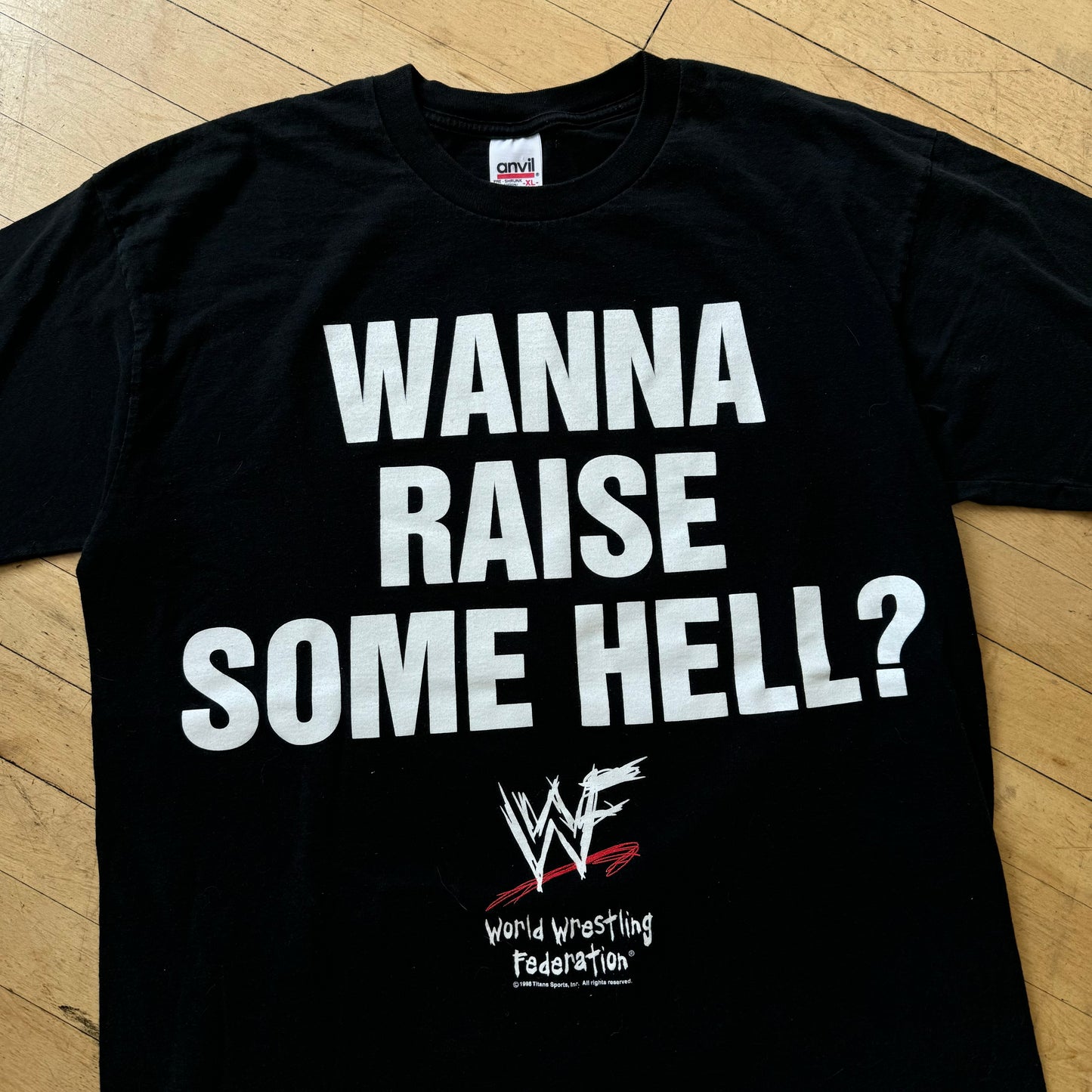 Vintage Stone Cold Wanna Raise Some Hell T-shirt Sz XL