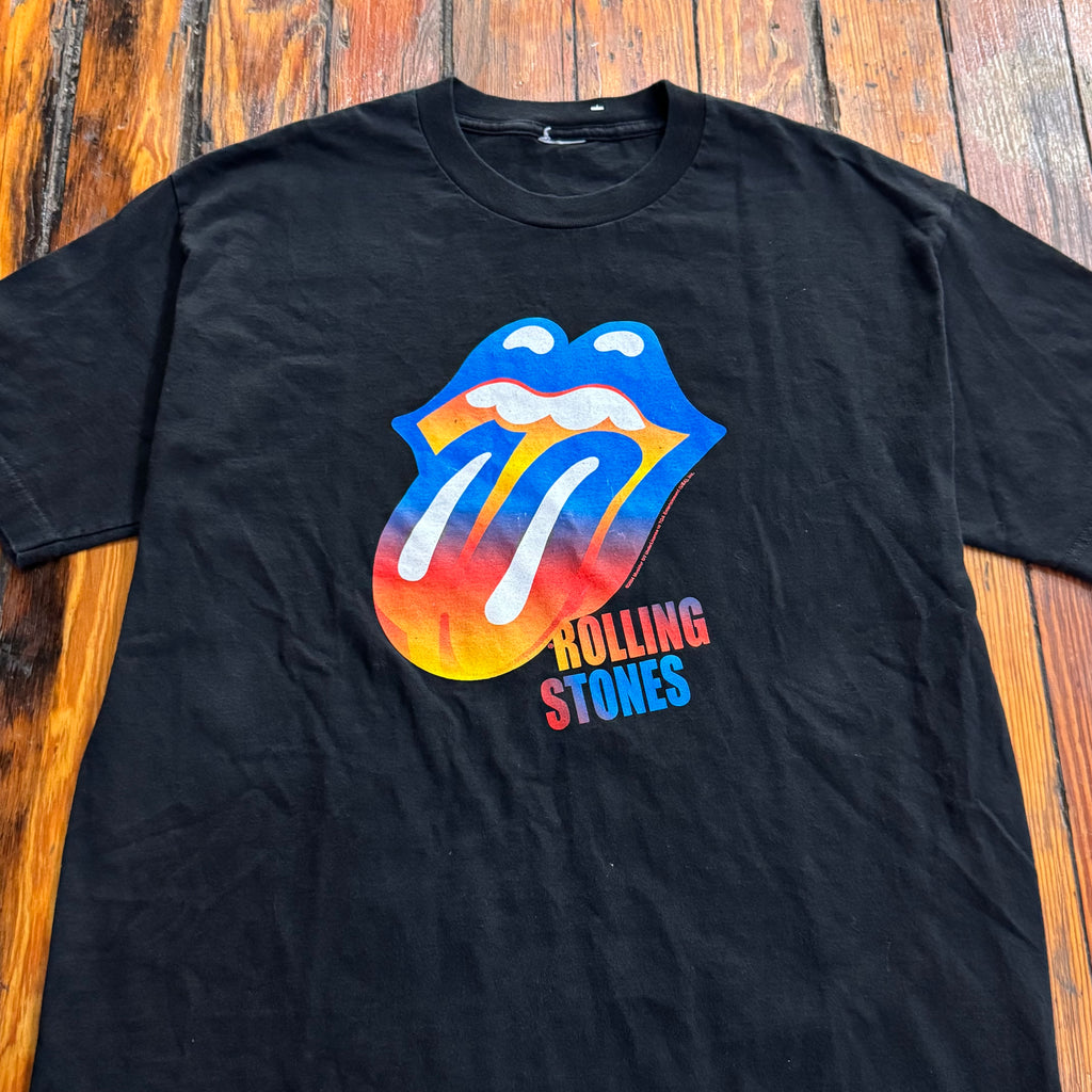 Vintage Rolling Stones Logo T-shirt Sz L