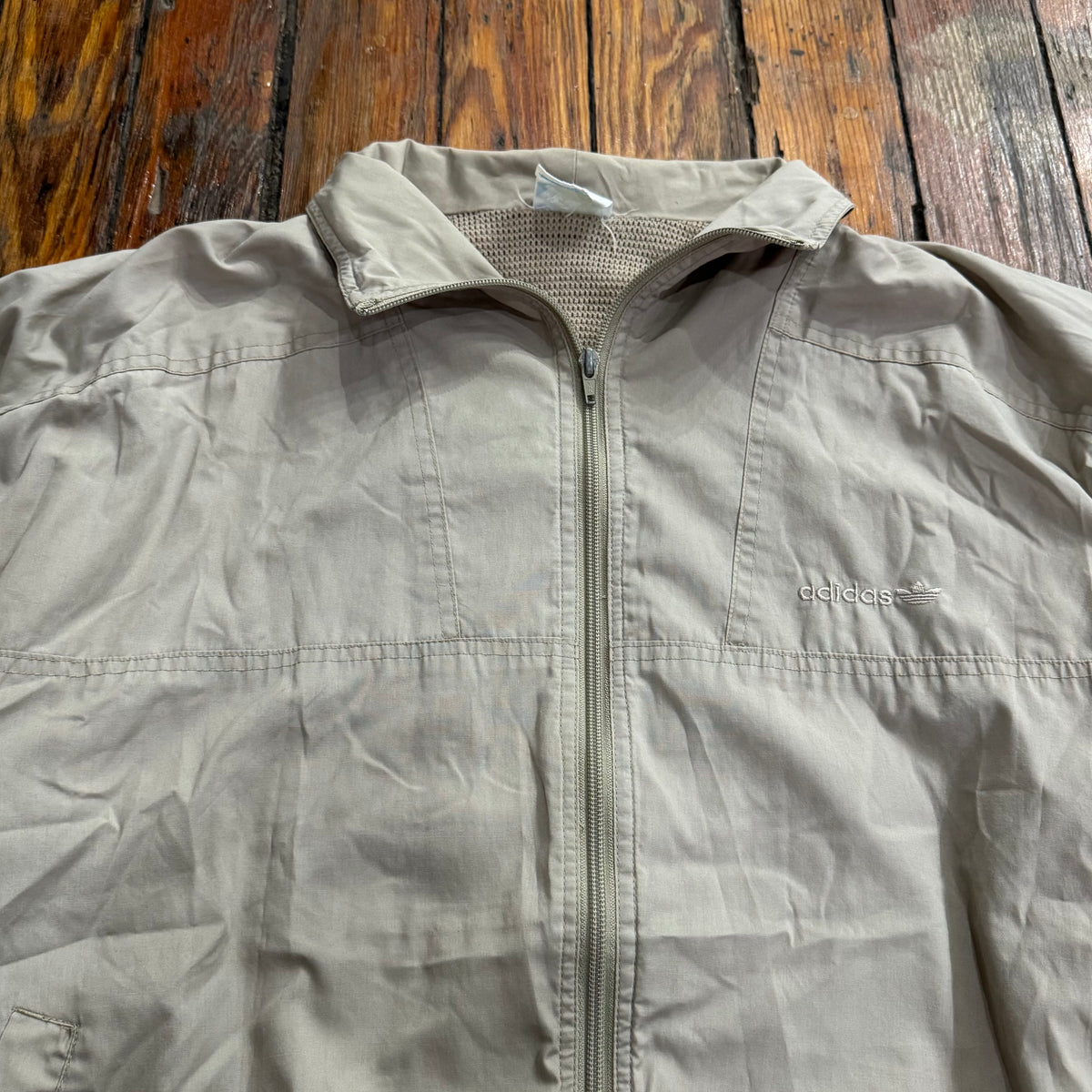 Vintage Adidas Zip-Up Windbreaker Jacket Sz L