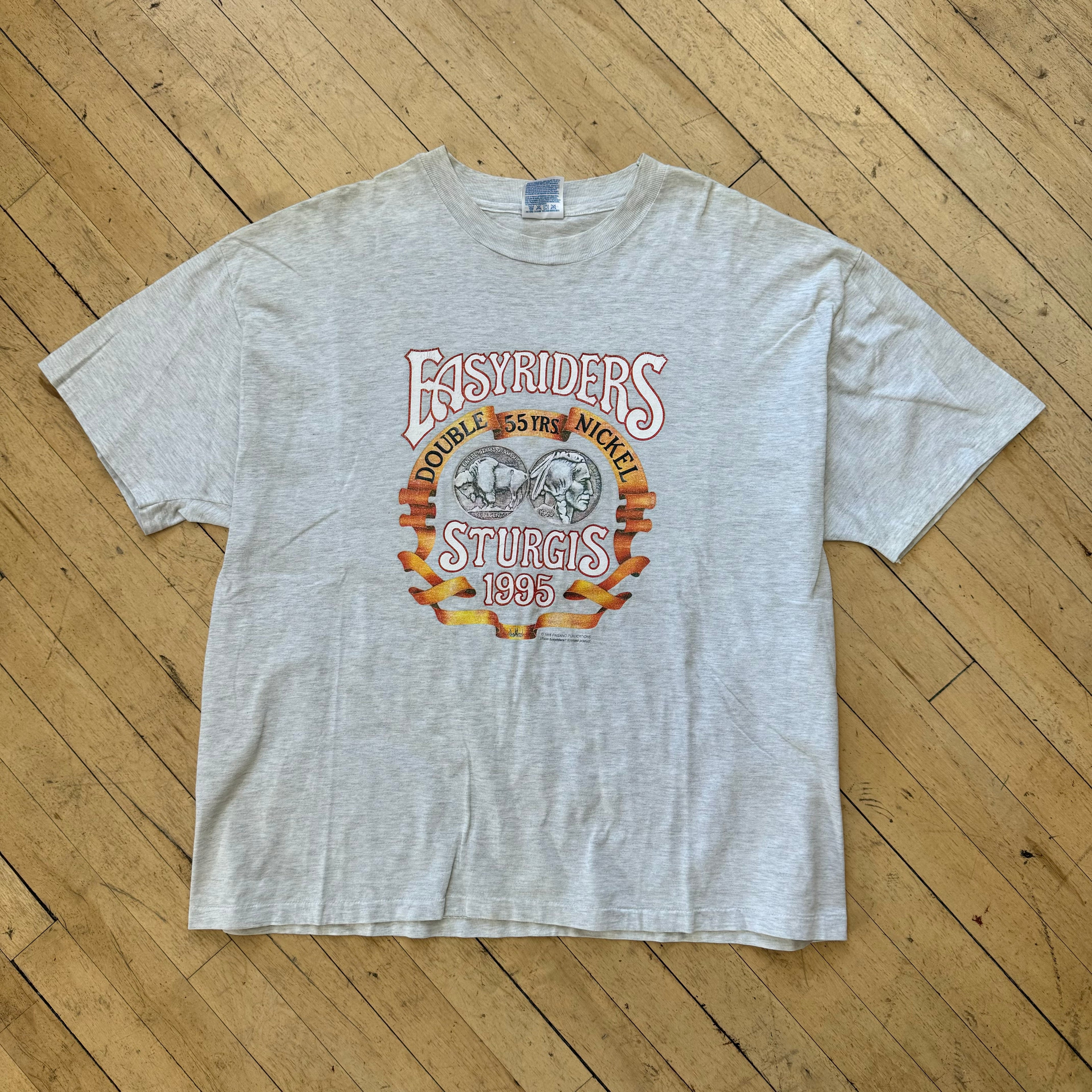 Vintage Sturgis EasyRiders T-shirt Sz XXL