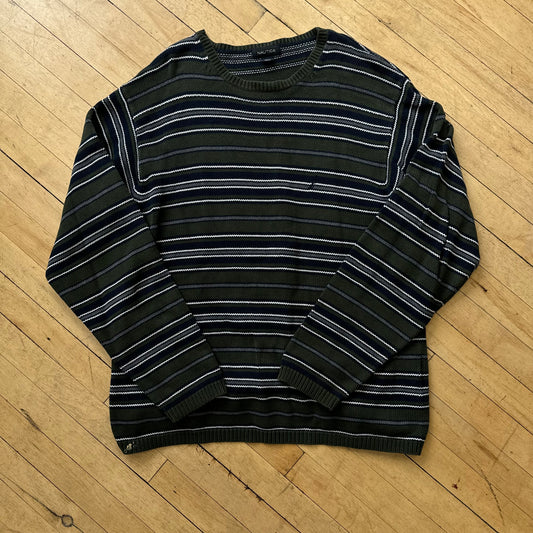 Vintage Striped Nautica Sweater Sz XL