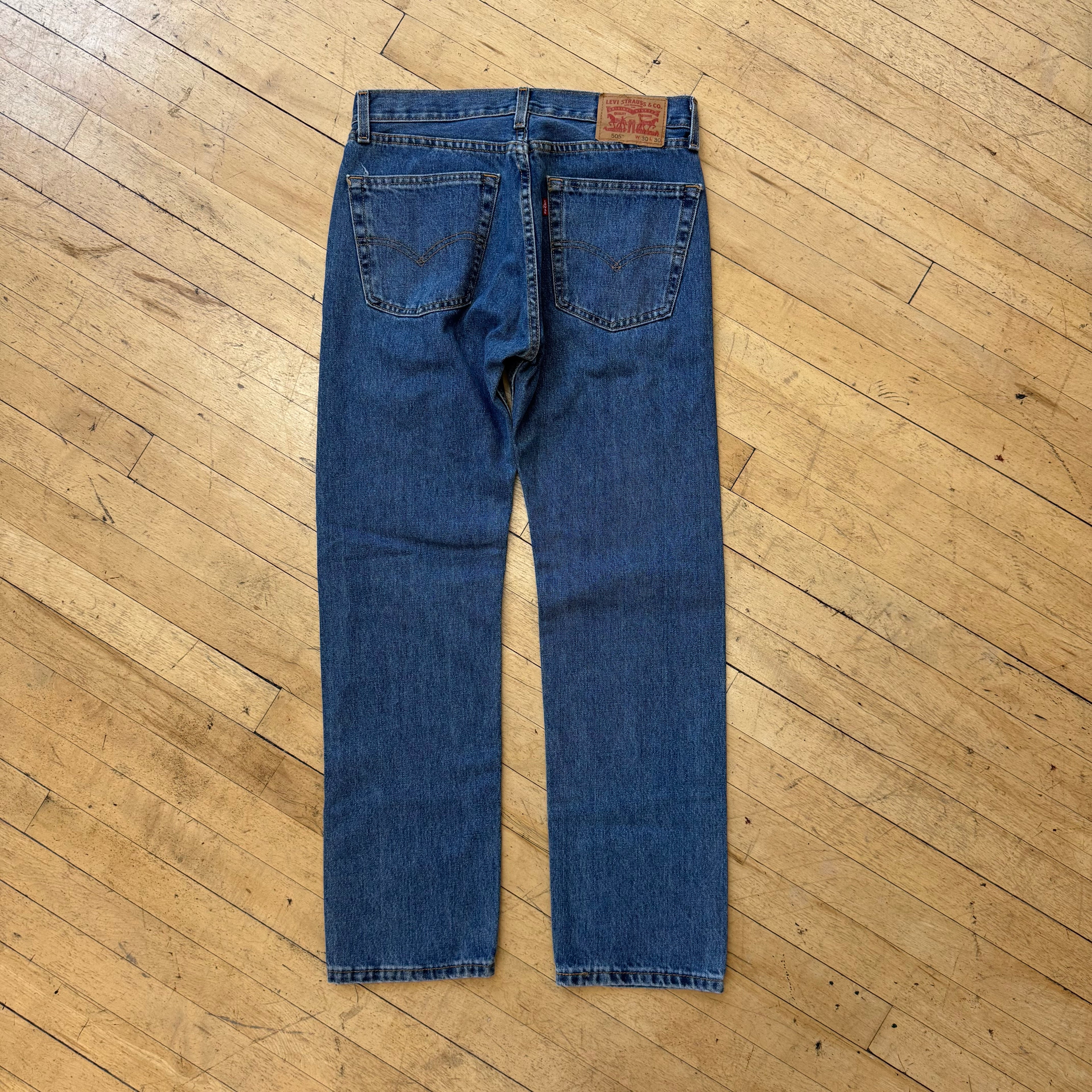 Levi 505 Denim Jeans Sz 30x30