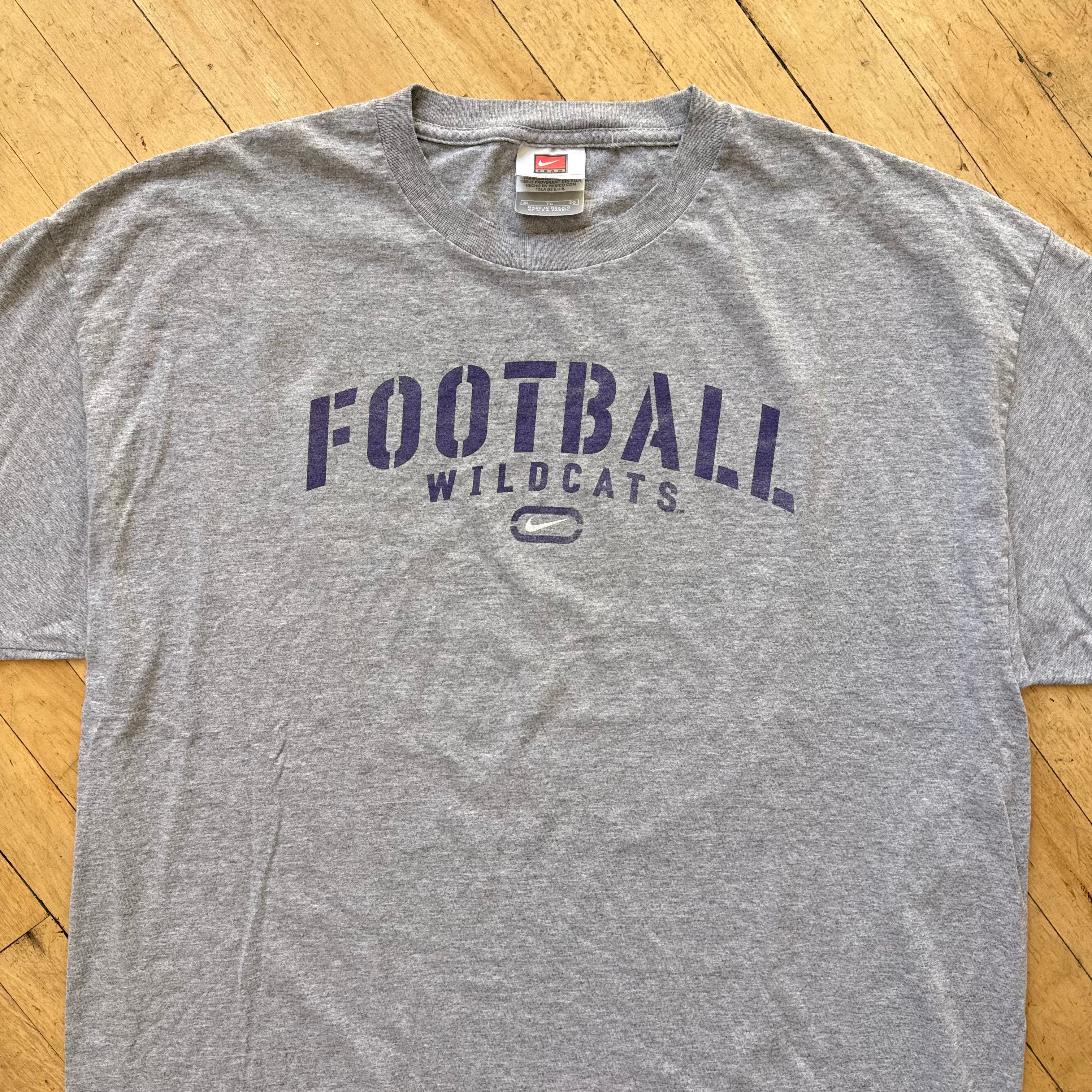 Vintage Nike Wildcats Football T-shirt Sz XL