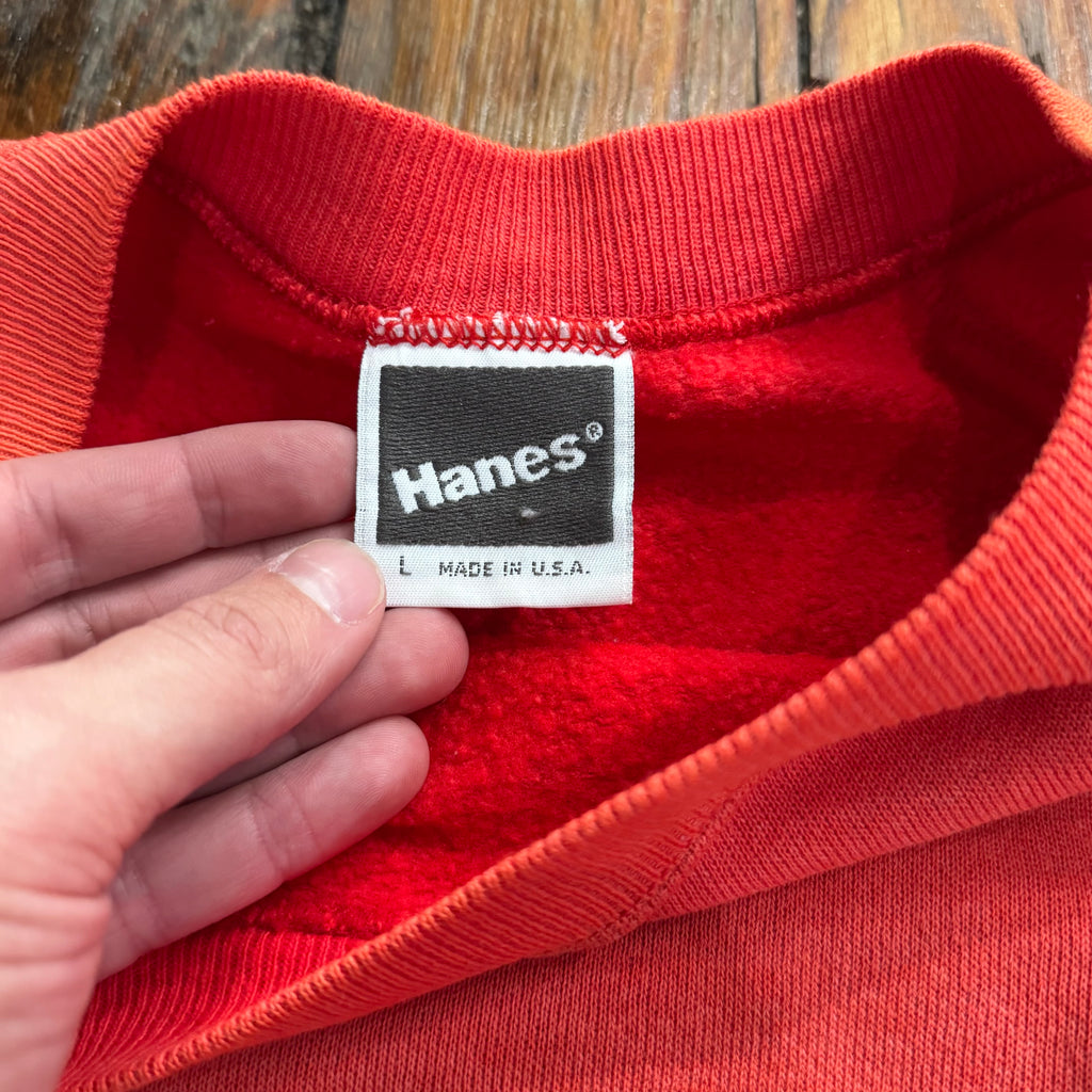 Vintage Faded Hanes Crewneck Sz L