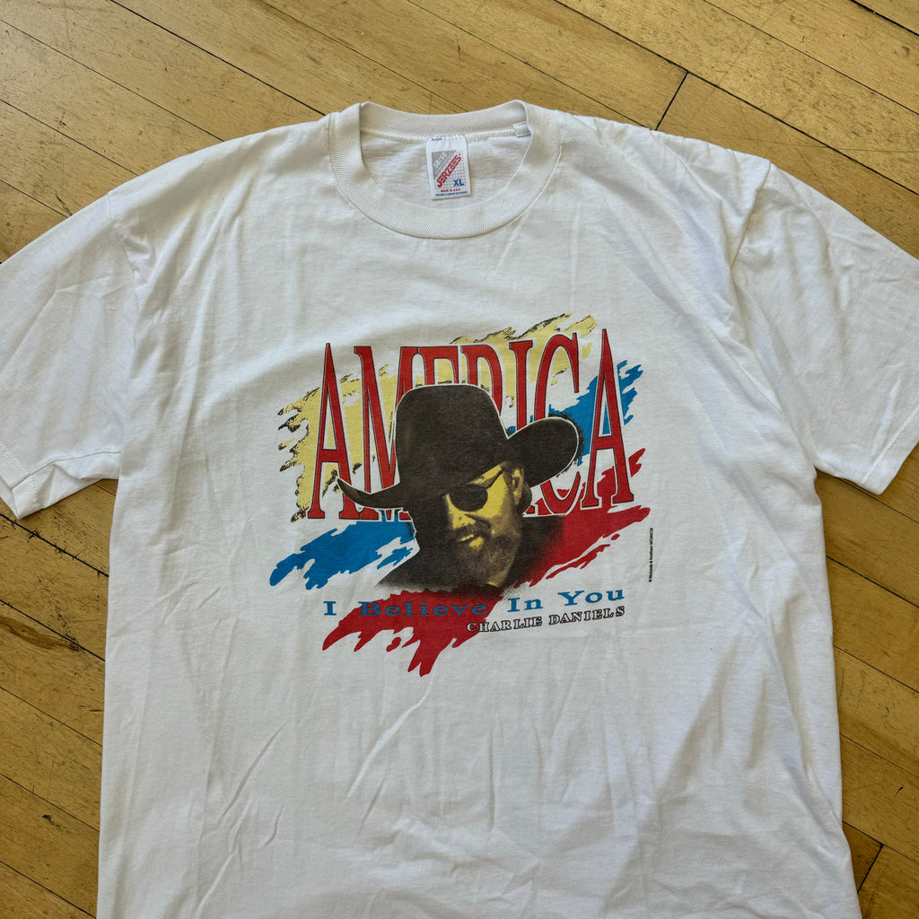 Vintage America Charlie Daniel’s T-shirt Sz XL