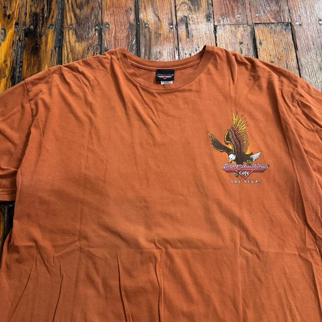 Vintage Harley Davidson Cafe Las Vegas T-shirt Sz XL