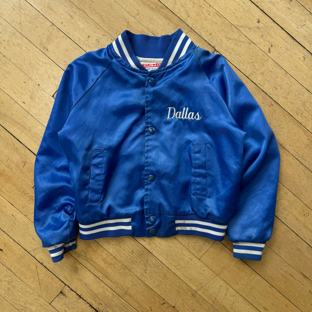 Vintage Blue Bomber Jacket Sz 7