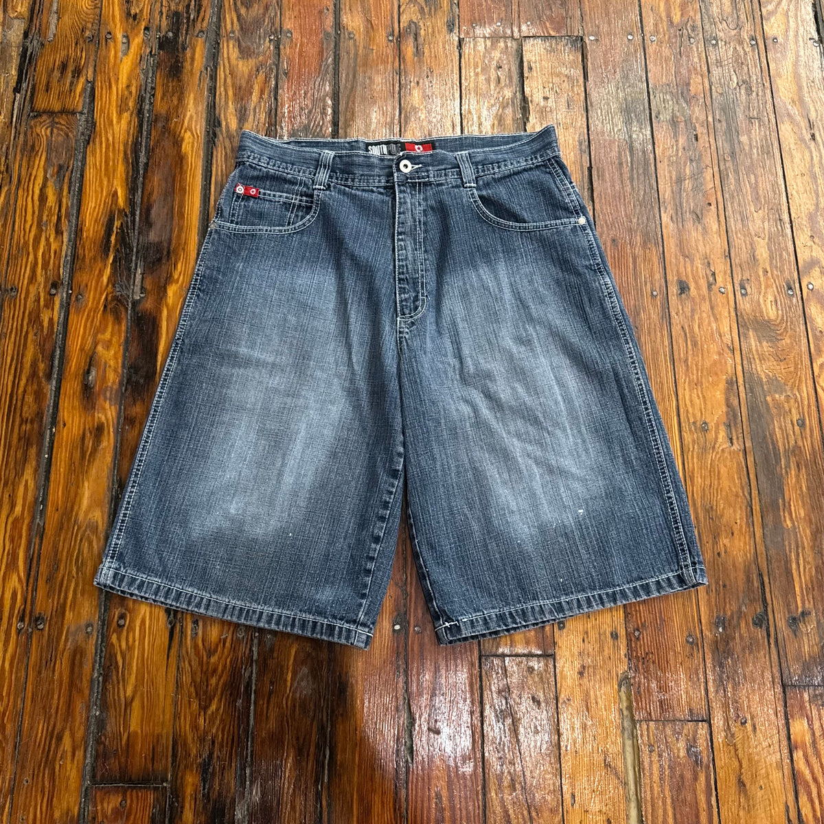 Y2K SouthPole Jean Shorts Sz 36