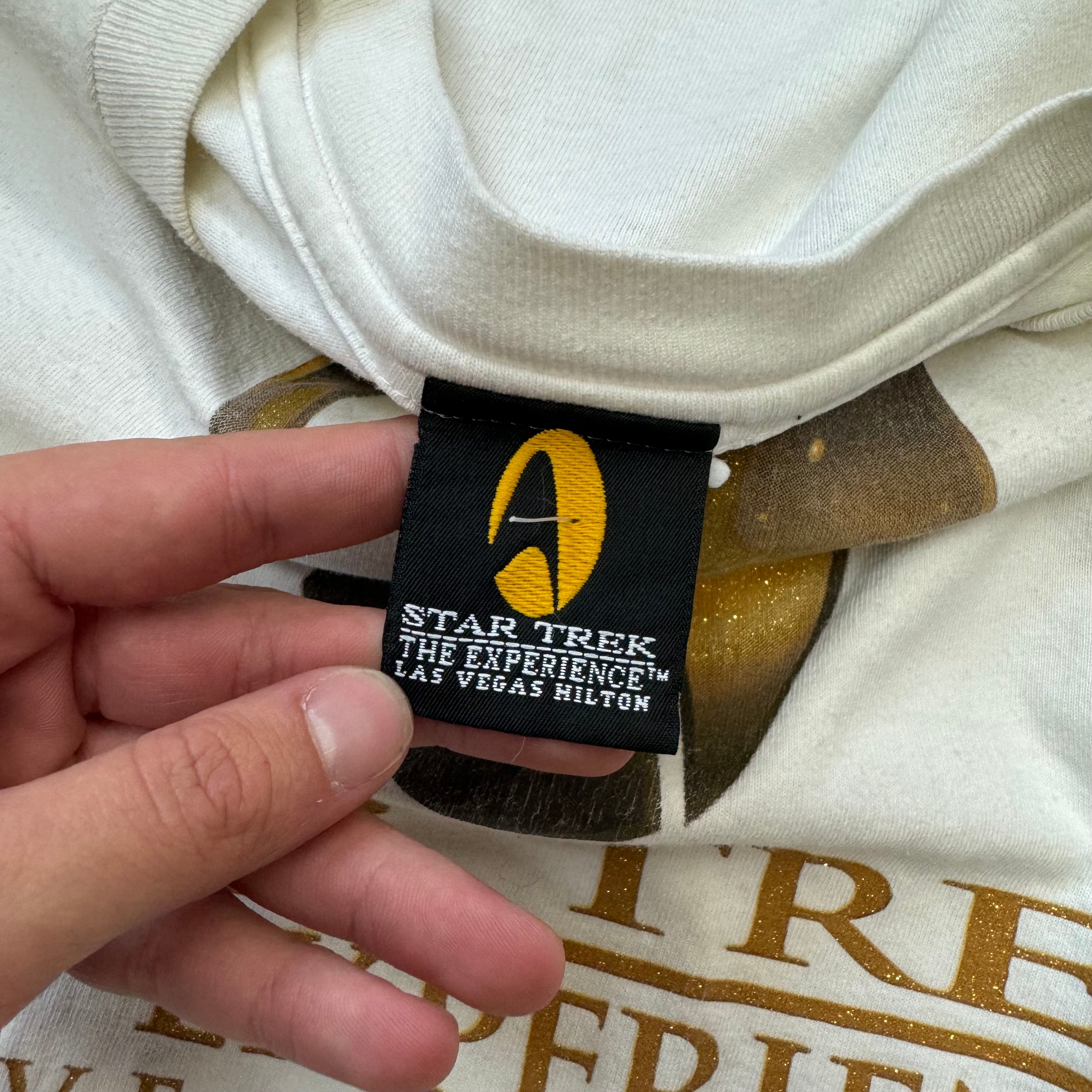 Vintage Star Trek Experience Las Vegas T-shirt Sz XXL