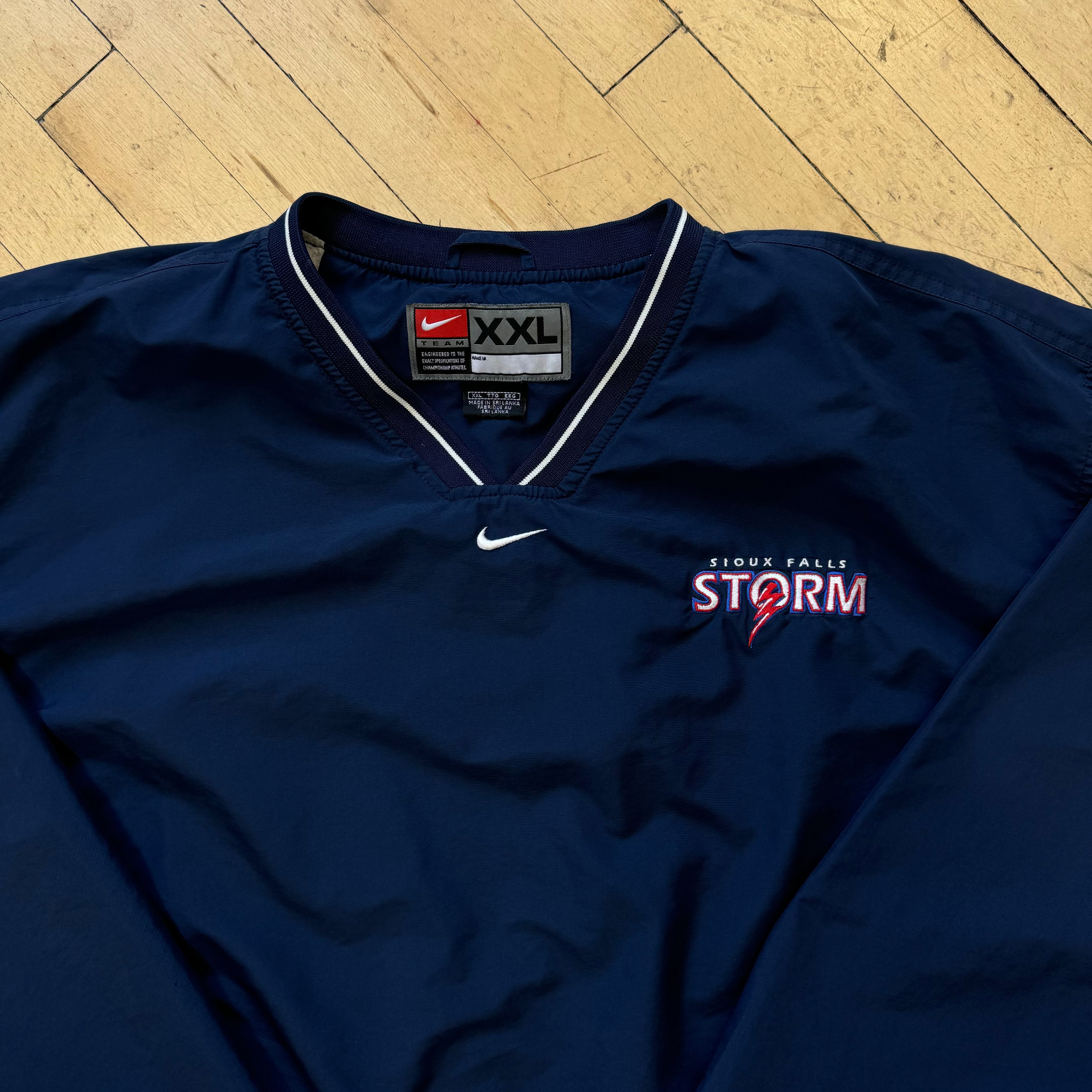 Vintage Nike Sioux Falls Storm Pullover Jacket Sz XL