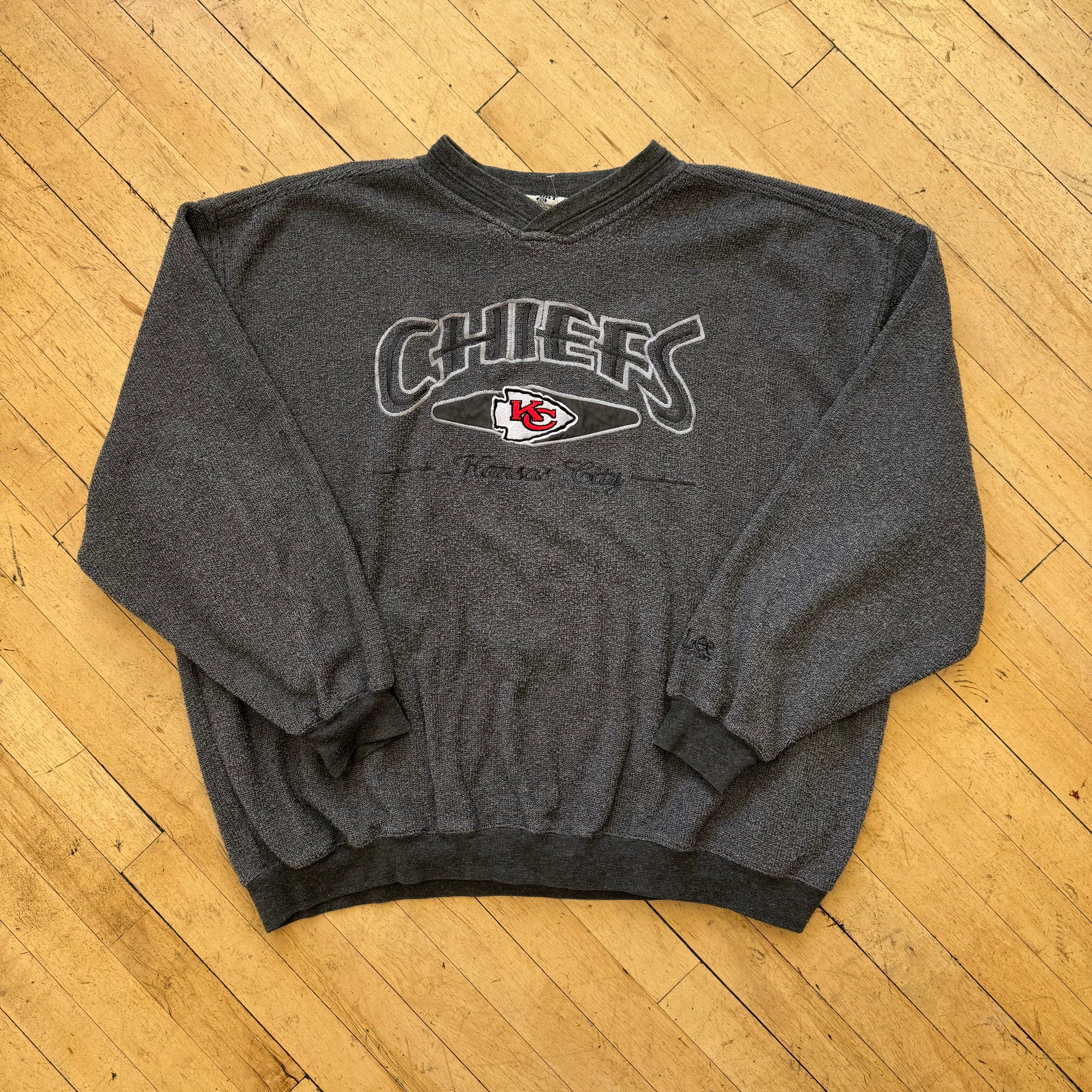 Vintage Kansas City Cheifs CrewNeck Sz XXL