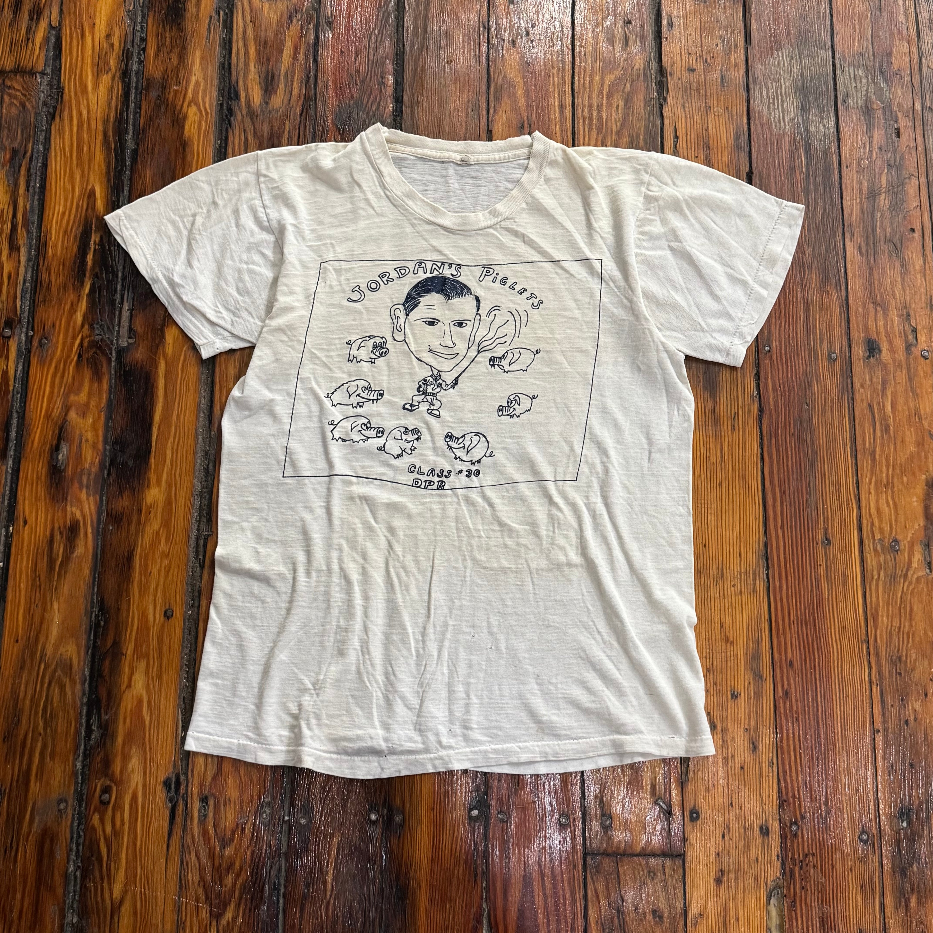 Vintage Jordans Piglets T-shirt Sz S