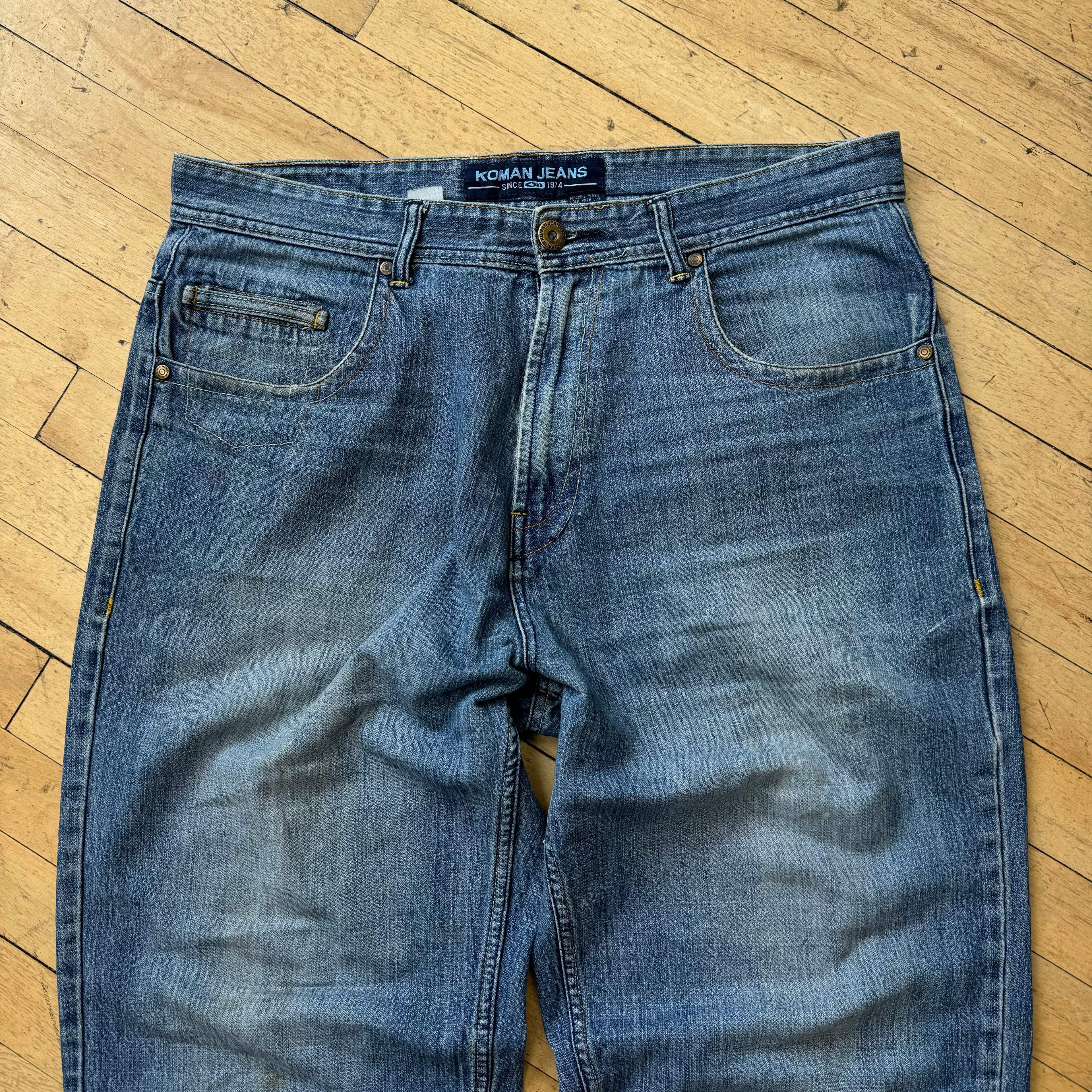 Y2K Koman Jeans Denim Jeans Sz 38x34