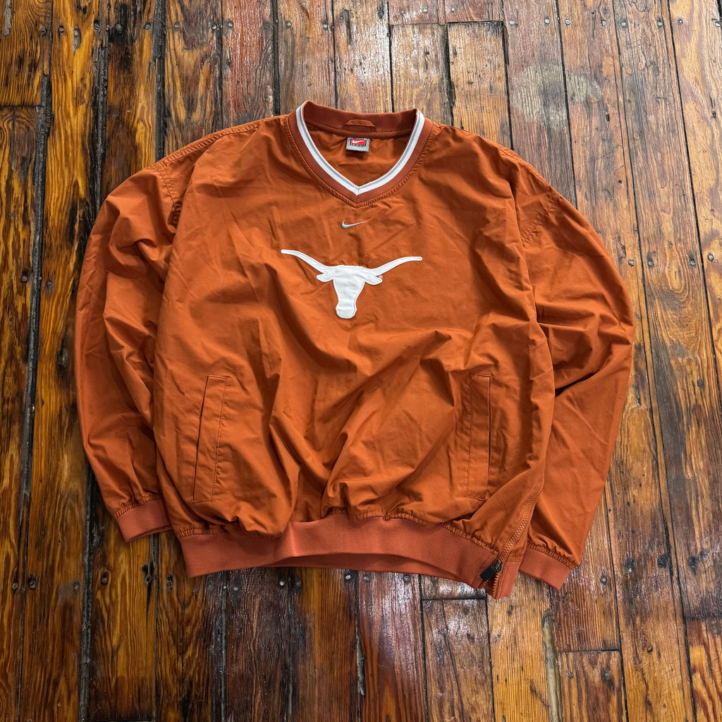 Vintage Nike Texas LongHorns Pullover Jacket Sz L