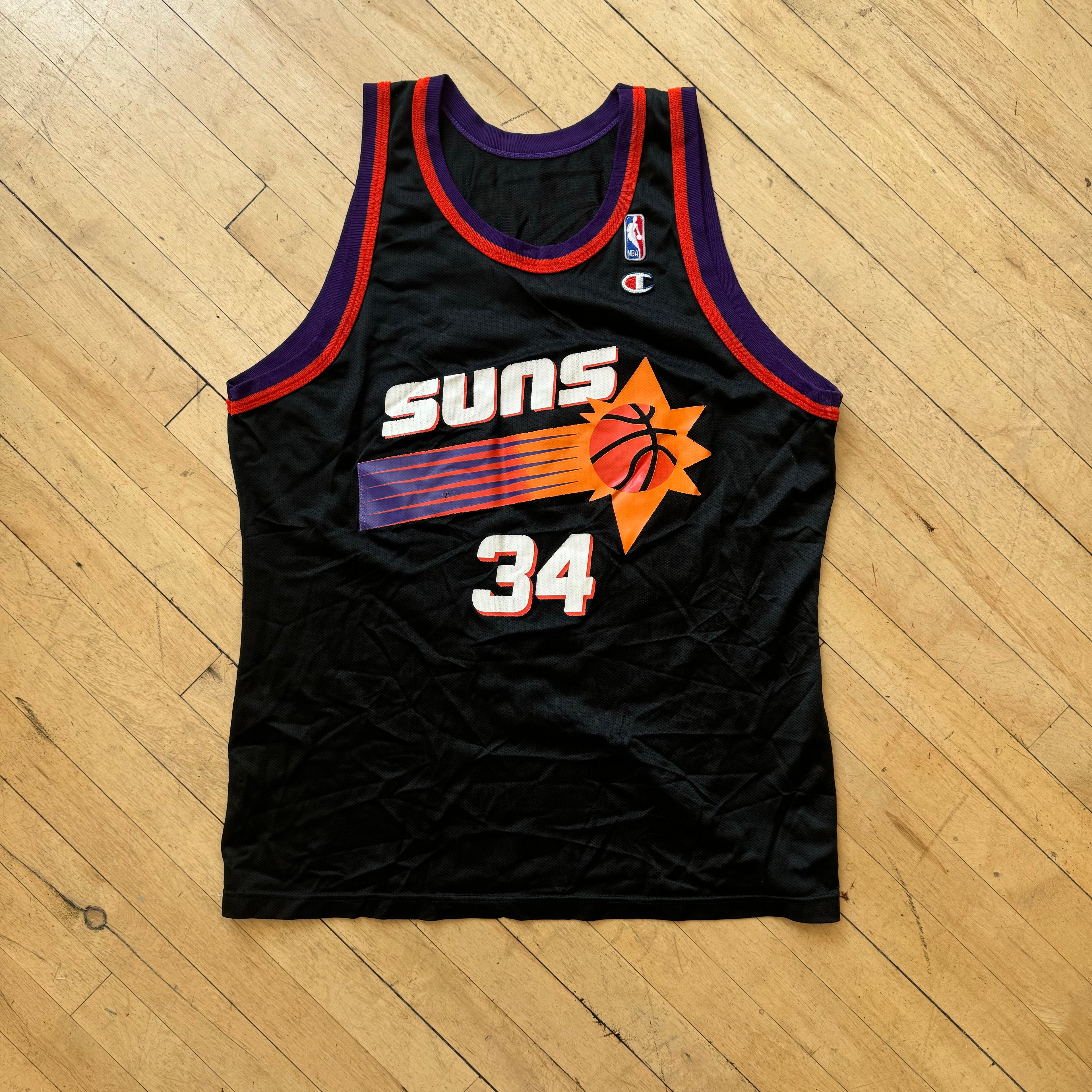 Vintage Champion Suns Barkley Jersey Sz L